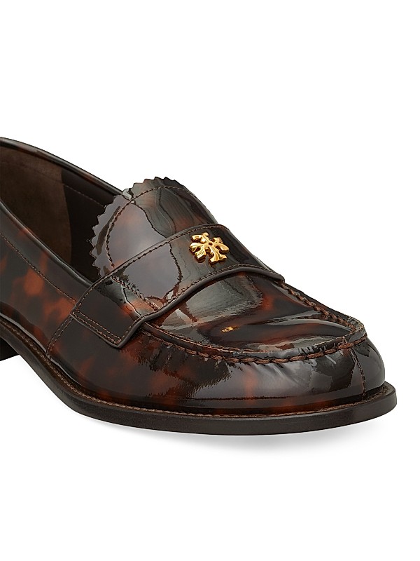 Shop Tory Burch Classic Patent Leather Loafers | Saks Fifth Shop Tory Burch Classic Patent Leather Loafers | Saks Fifth