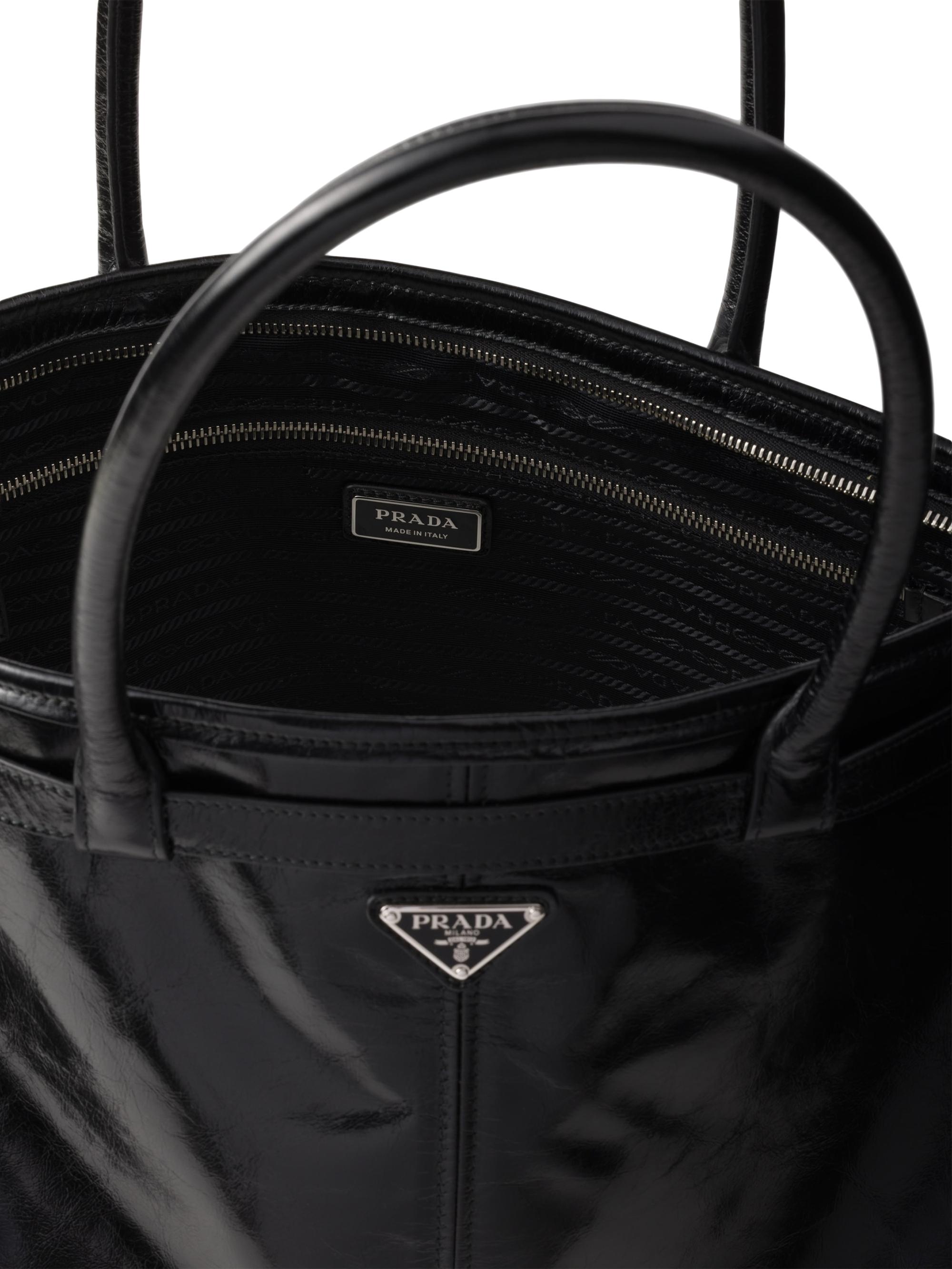 Prada Leather Tote Bag | Saks Fifth Avenue