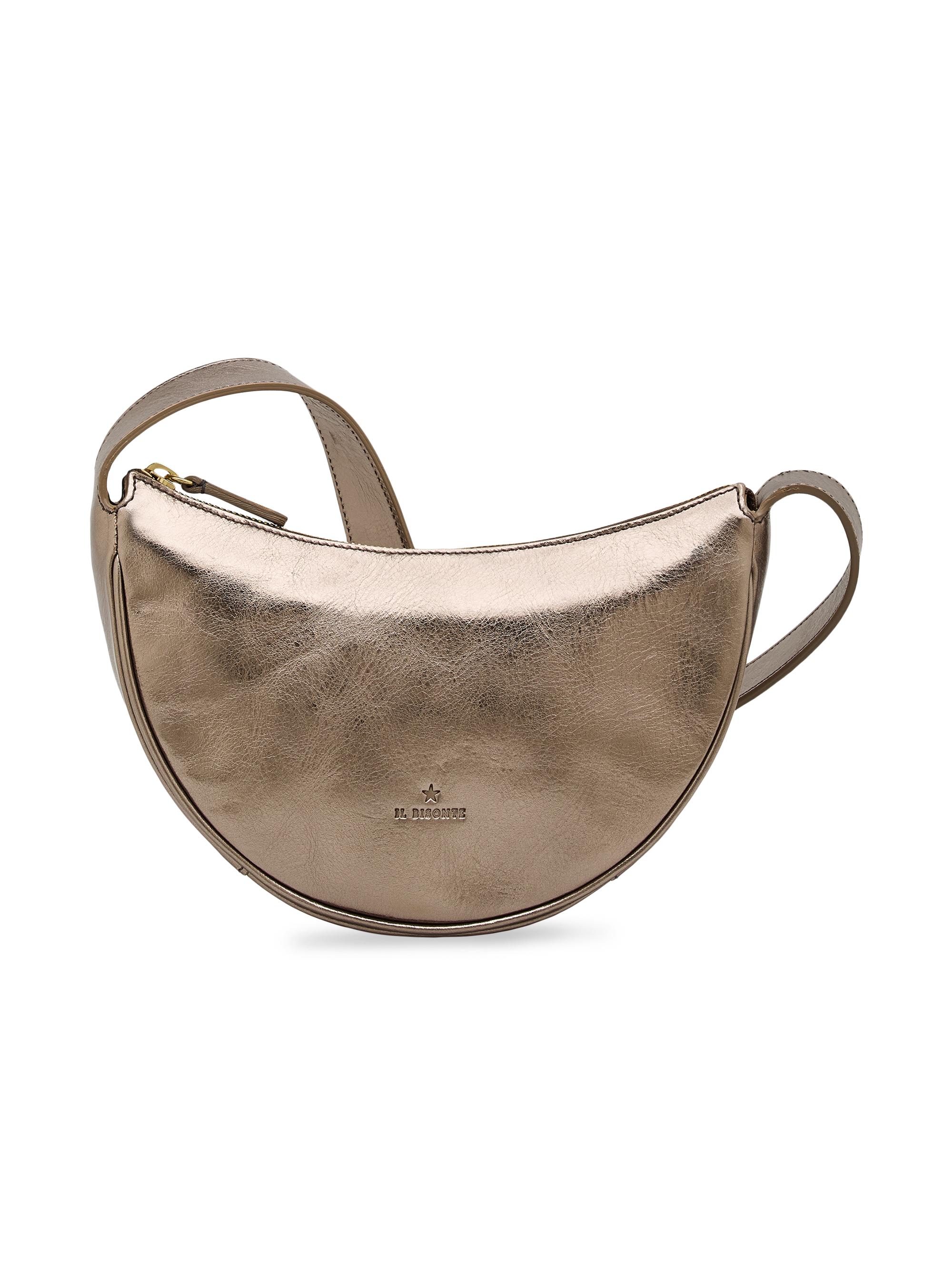 Il Bisonte Women's Oliveta Leather Hobo Bag - Bronze