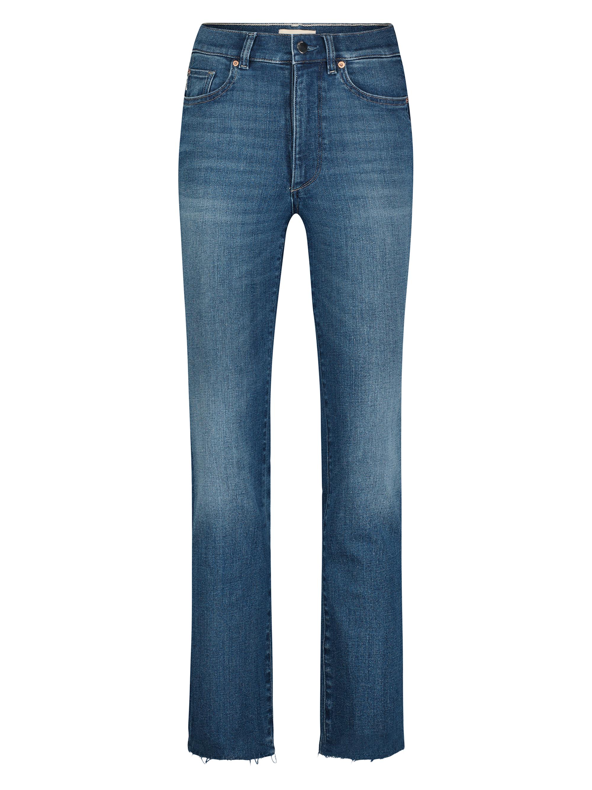 DL1961 Women's Halle Straight High Rise Instasculp Jeans - Palm Springs