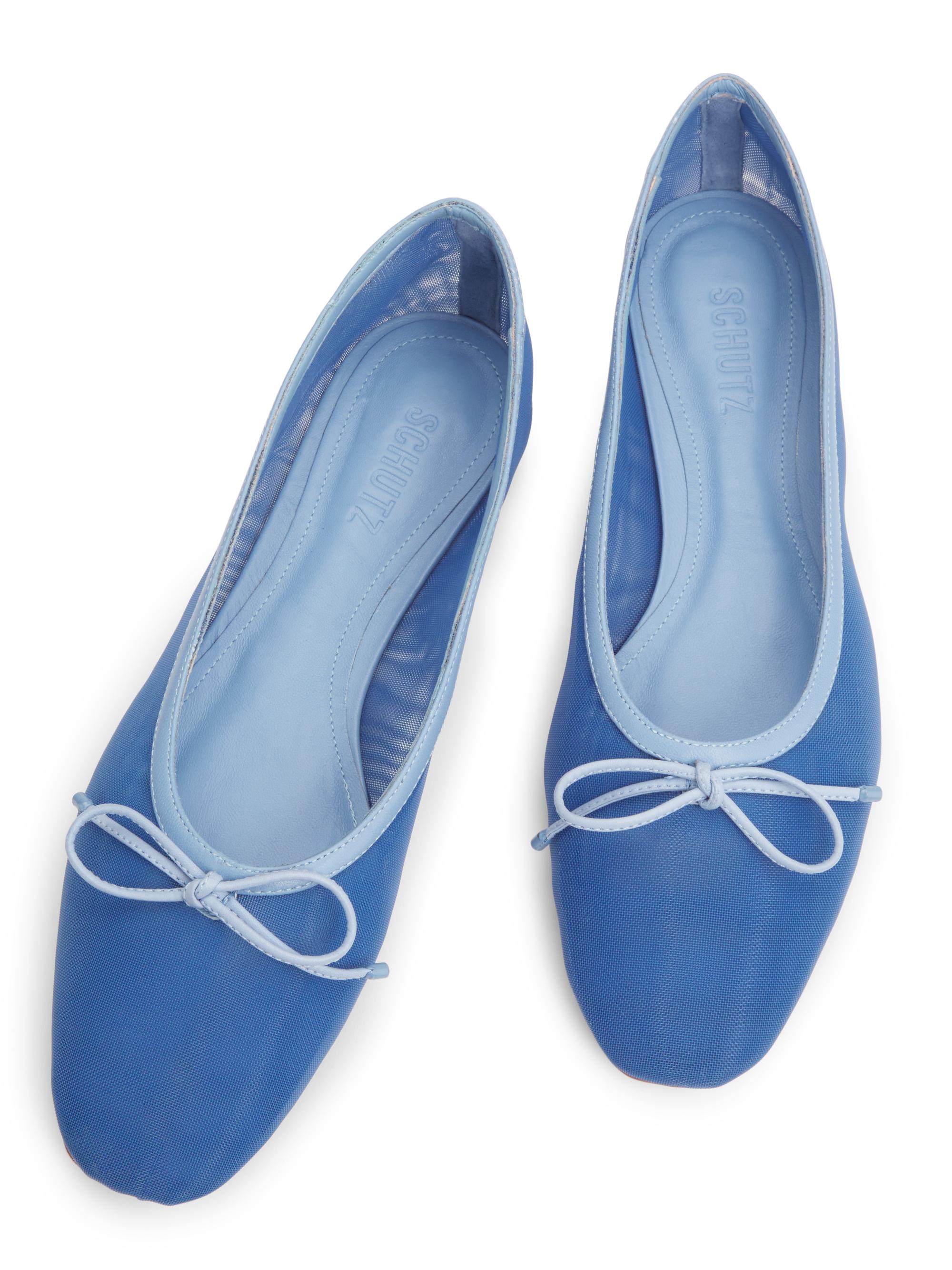 Schutz Arissa Mesh Flats Saks Fifth Avenue