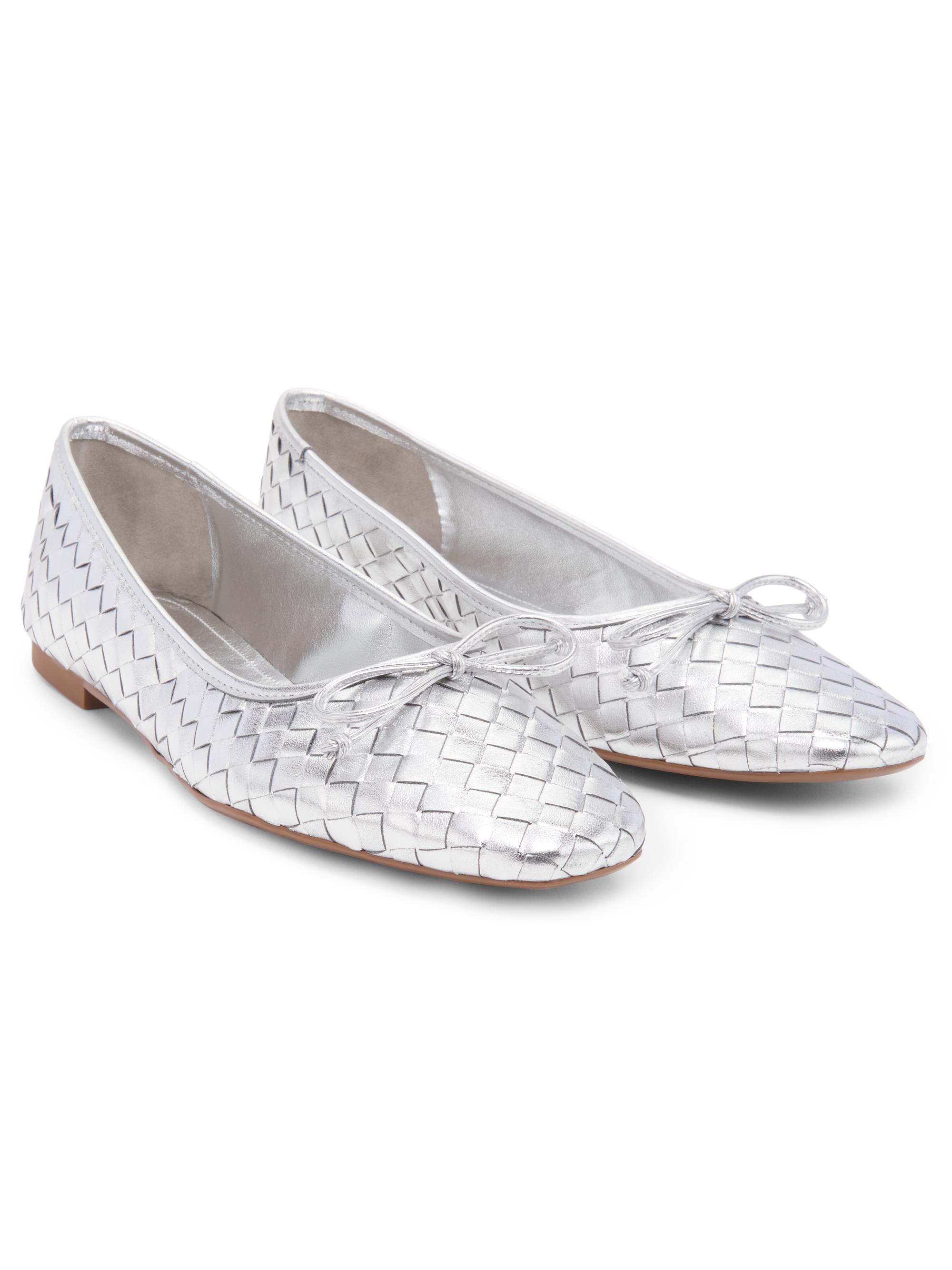 Arissa Woven Womens Flats Schutz Arissa Woven Ballet Flat – Baehr