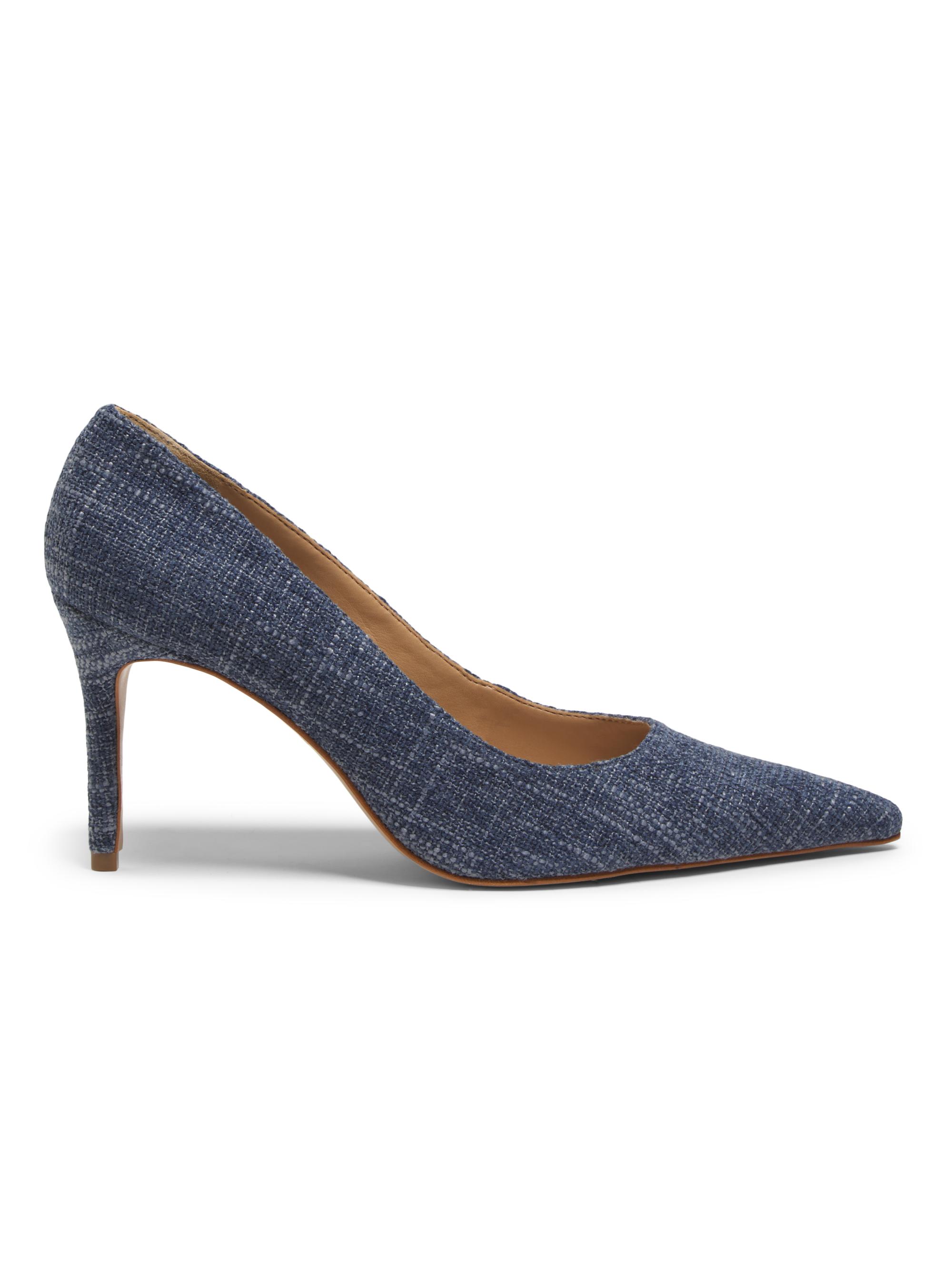 Schutz Women's Lou 90MM Stiletto Pumps - Jeans