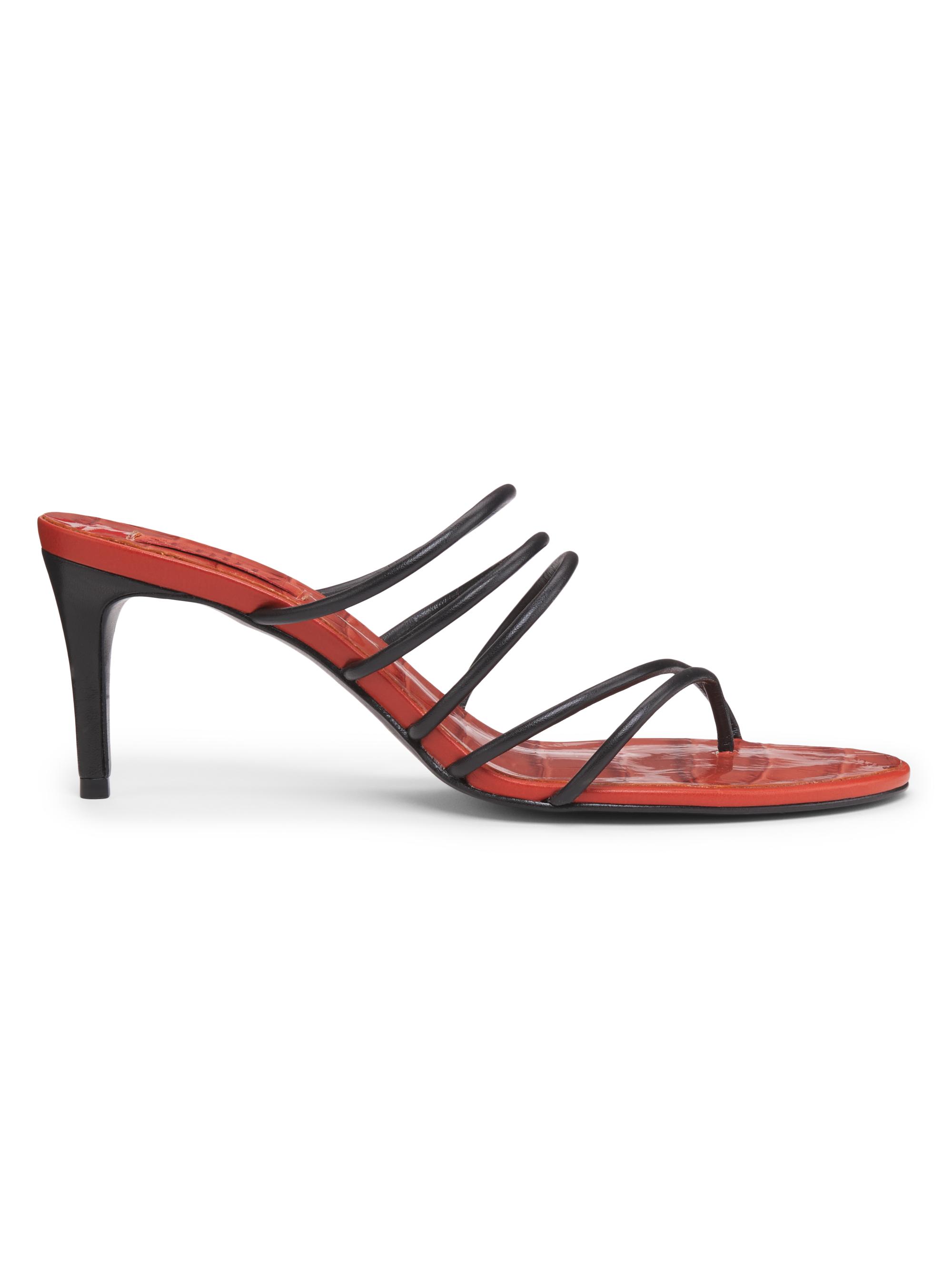 Schutz Women's Malta Leather Mules - Black