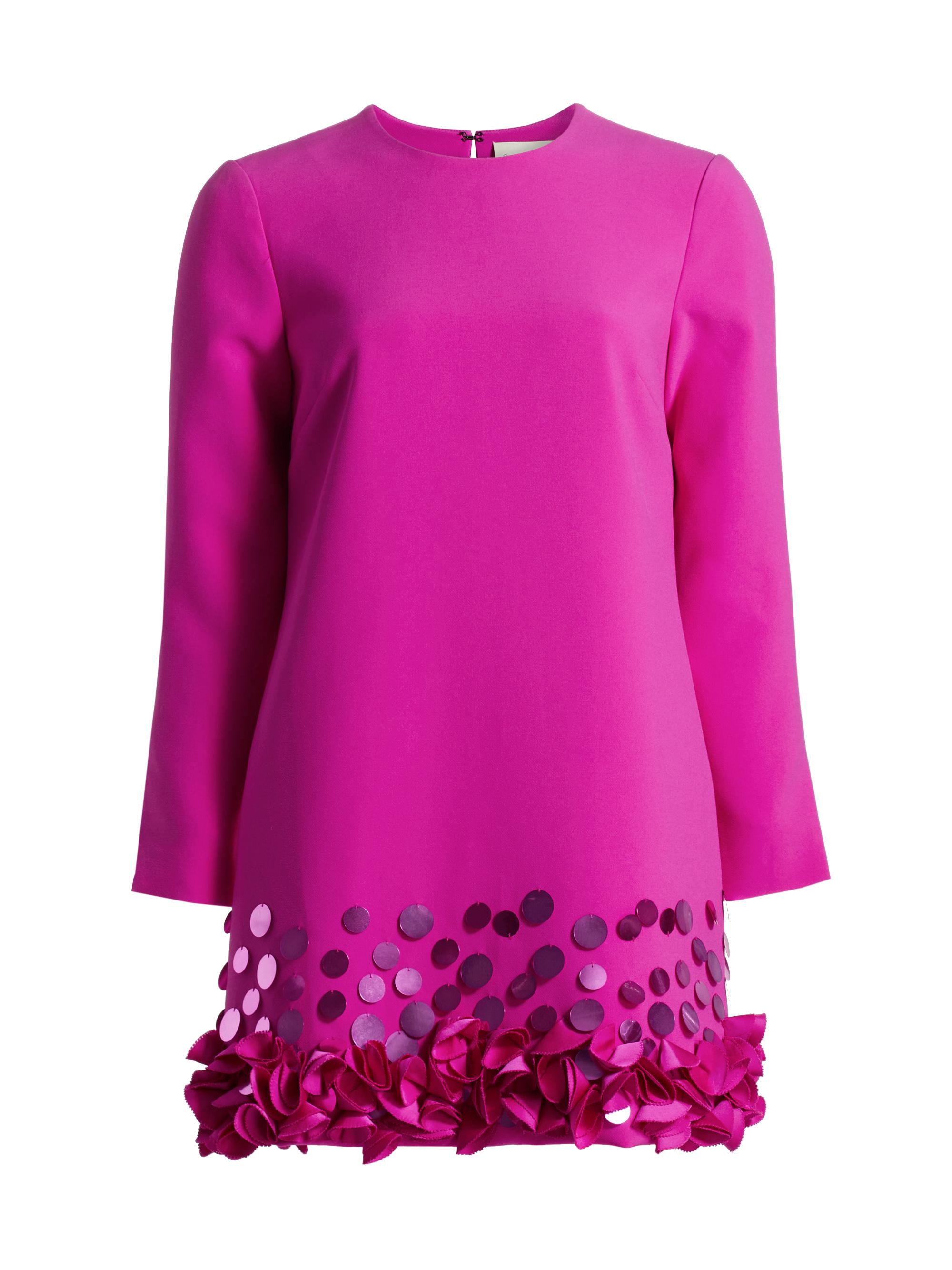 Sachin Babi Lily Sequin Petal Shift Dress Saks Fifth Avenue