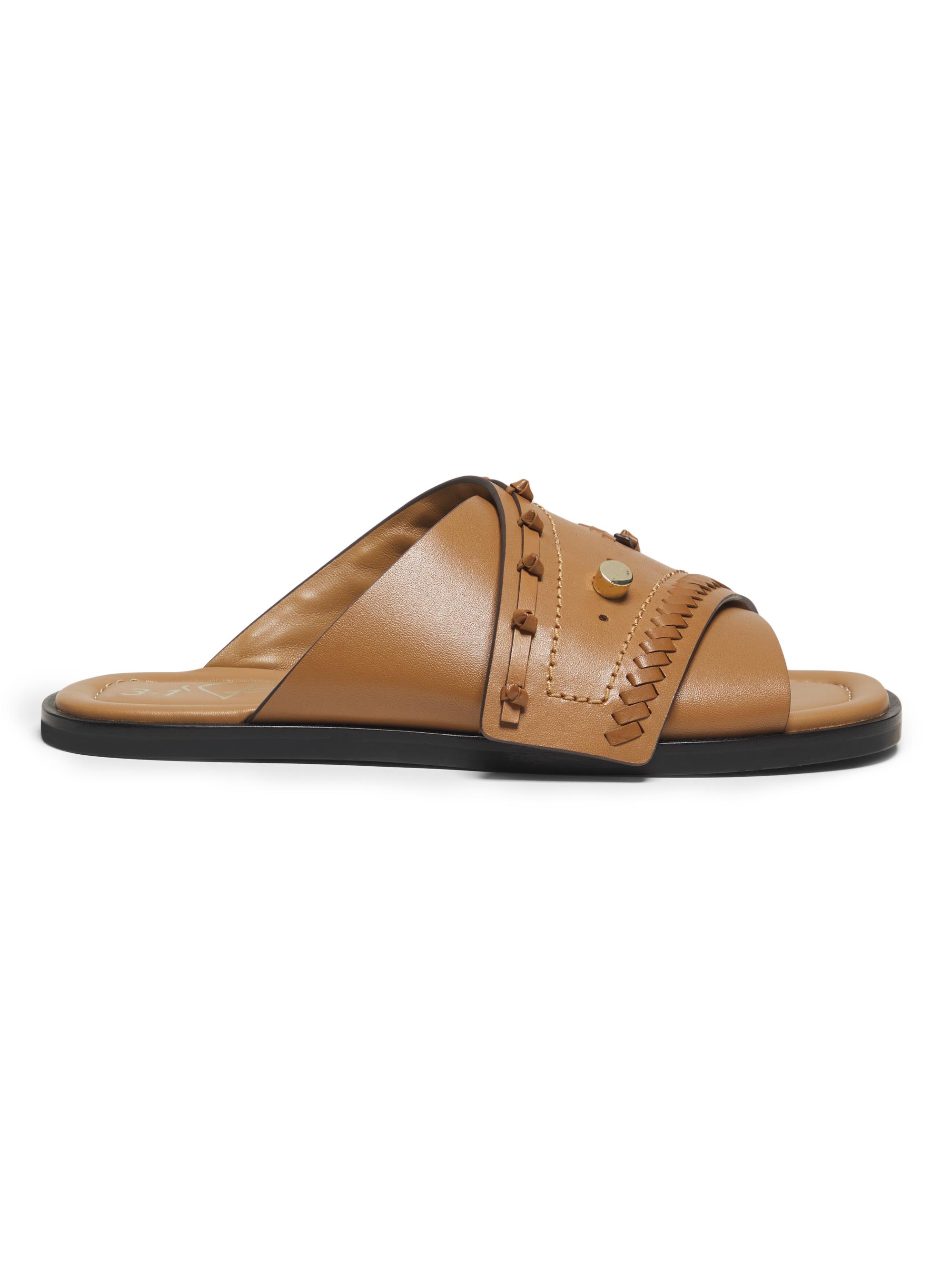 3.1 Phillip Lim Z-Strap Lug-Sole Leather Sandals | Saks Fifth Avenue