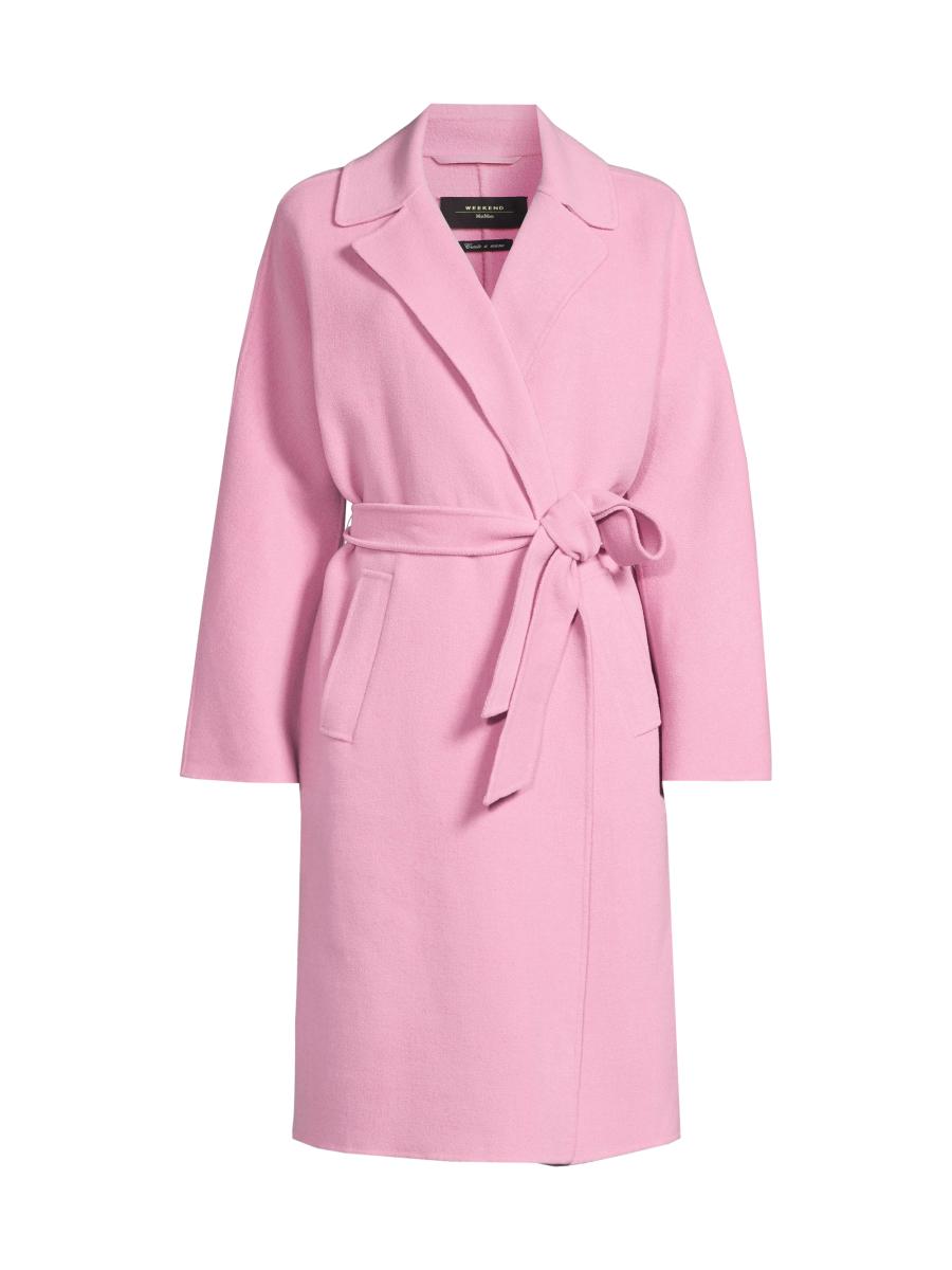 ダウンジャケット・コート Max Mara Pauline Coat With Adjustable Waist Belt 9011125106013-b-