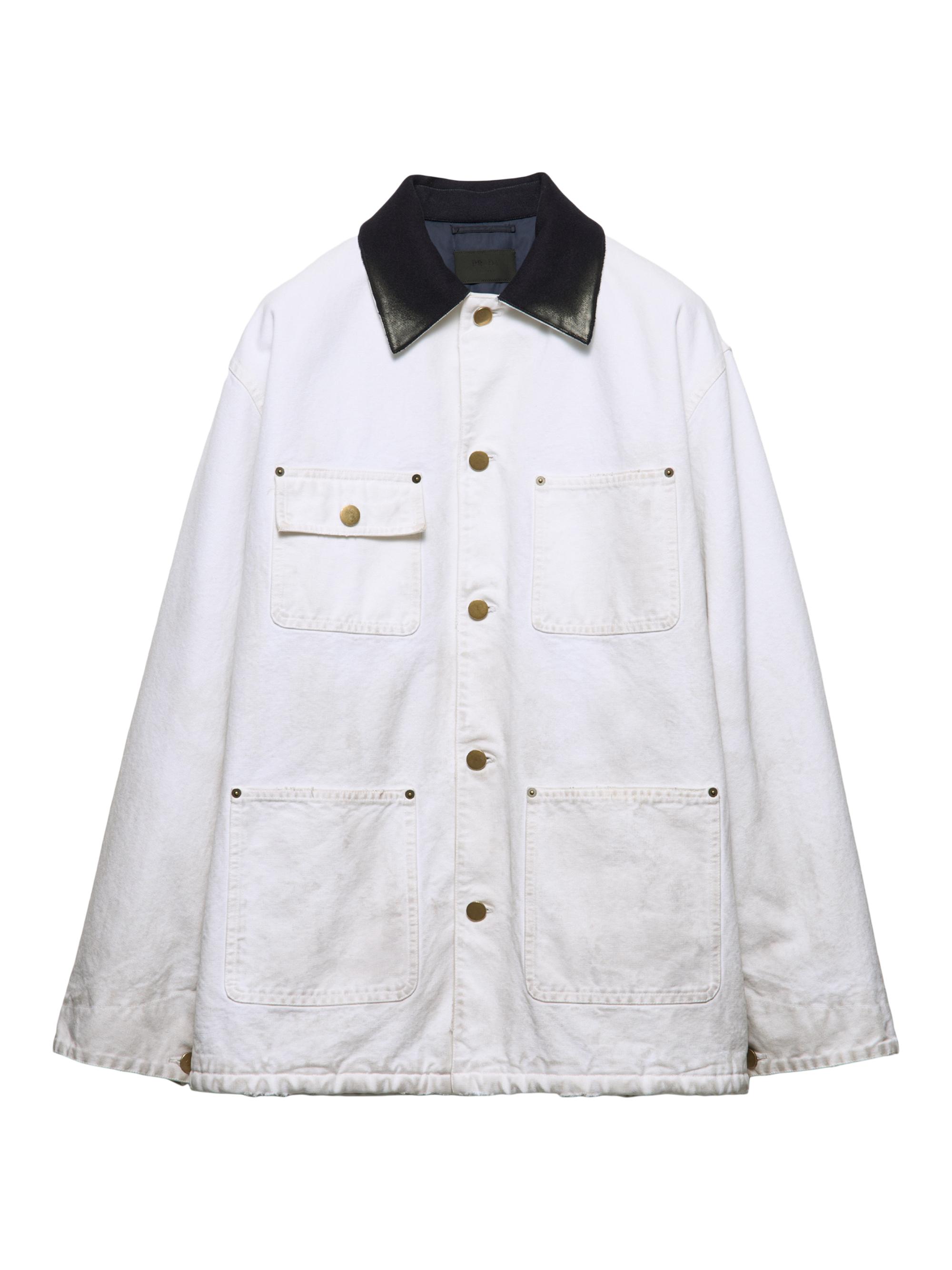 Prada Men's Cotton Jacket - White