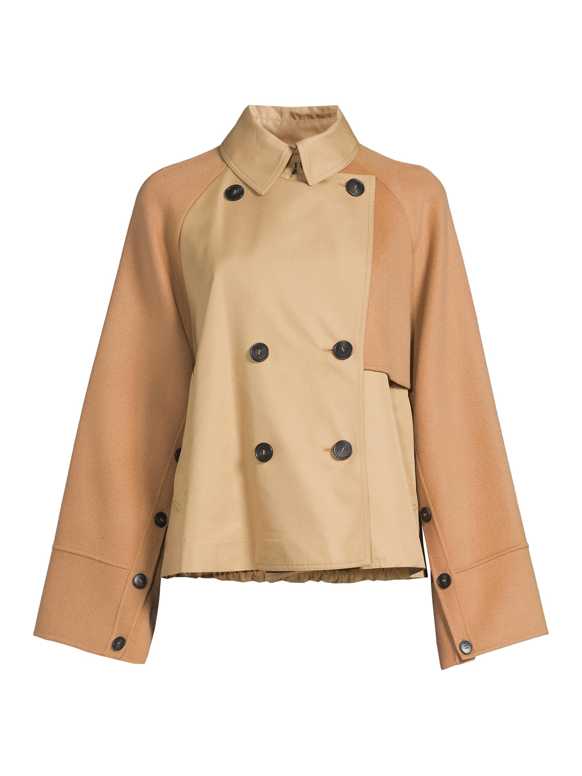 Weekend Max Mara Women's Bazar Pieced Trench Jacket - Camel