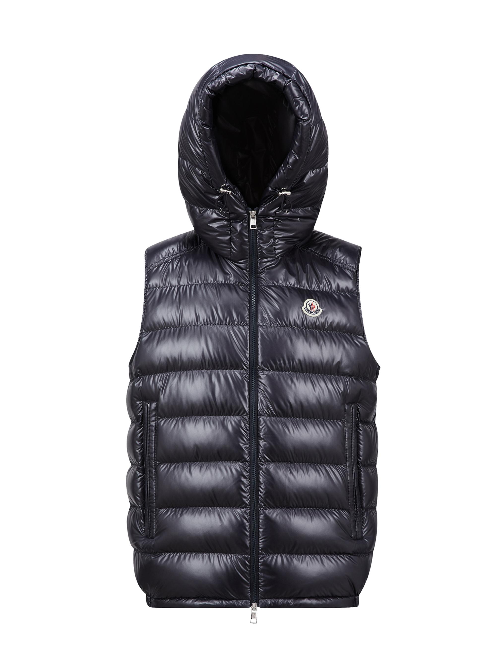 Moncler Men's Barant Down Vest - Navy Blue