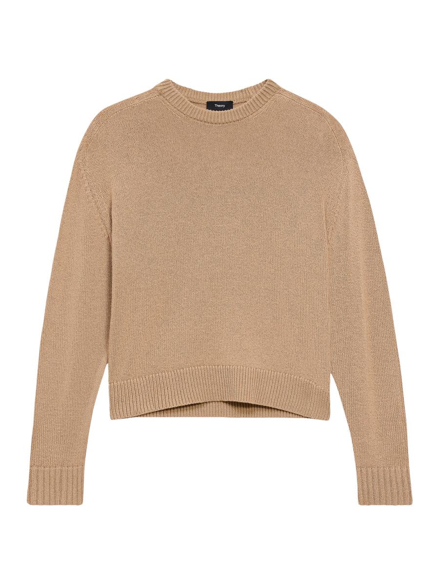 Theory Cashmere Crop Sweater | Saks Fifth Avenue
