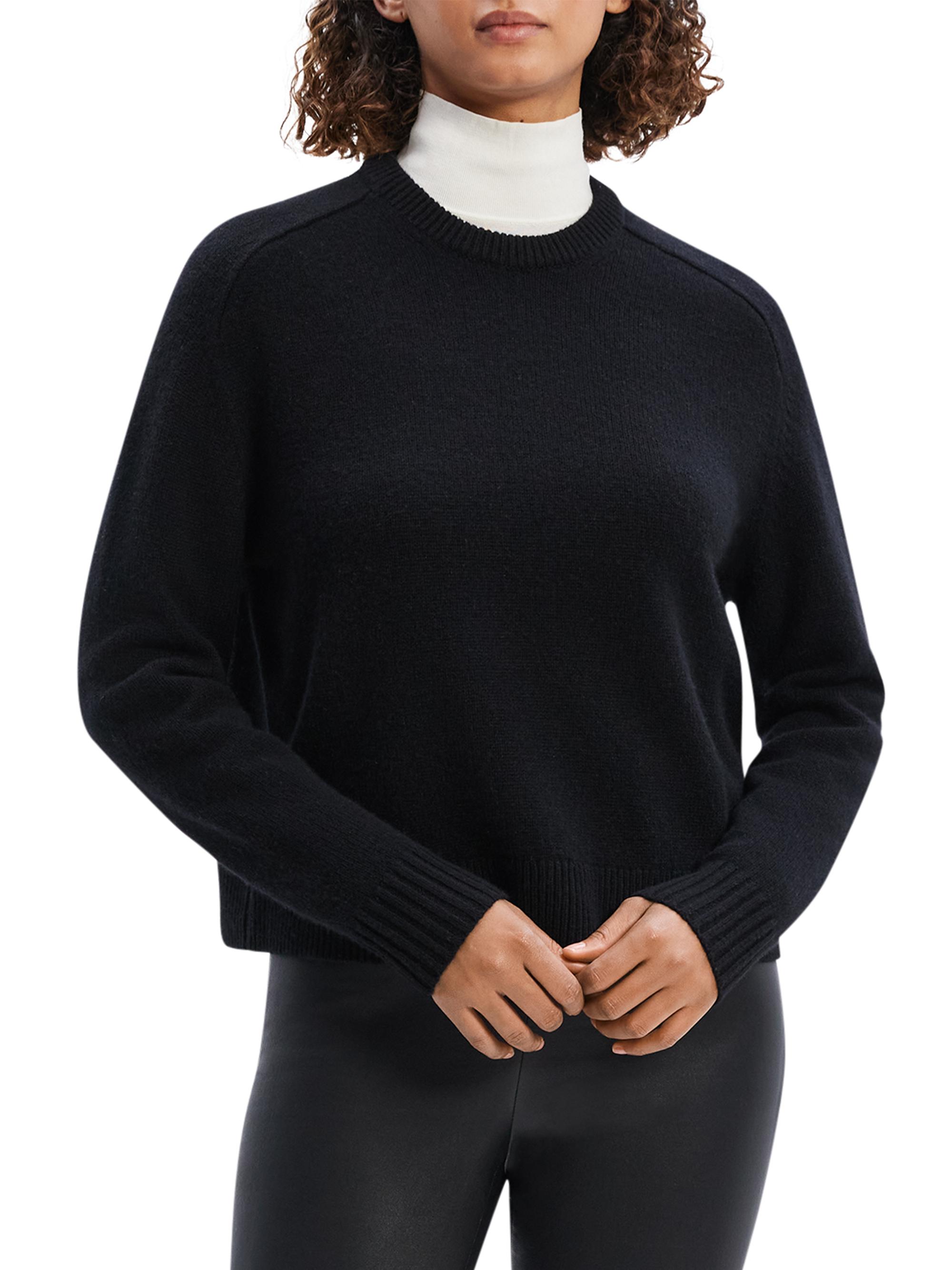 Theory Cashmere Crop Sweater | Saks Fifth Avenue