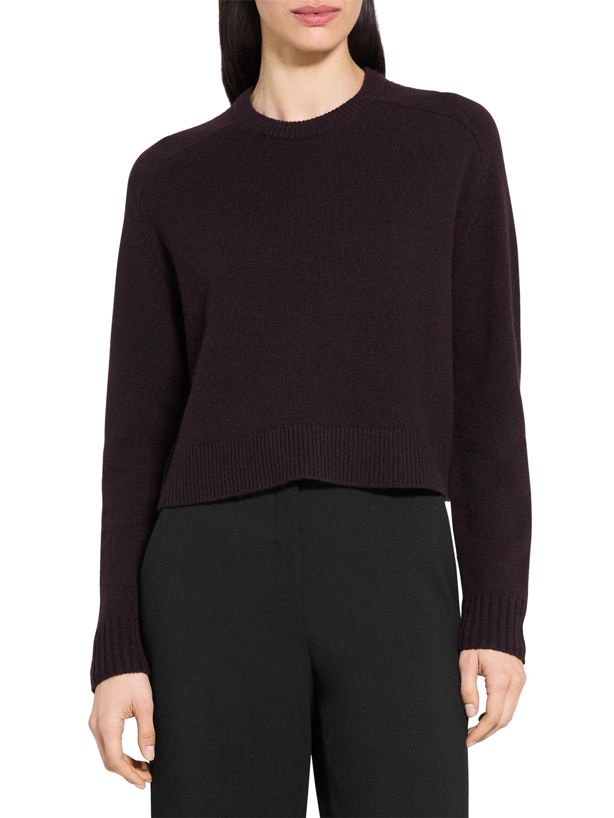 Theory Cashmere Crop Sweater | Saks Fifth Avenue