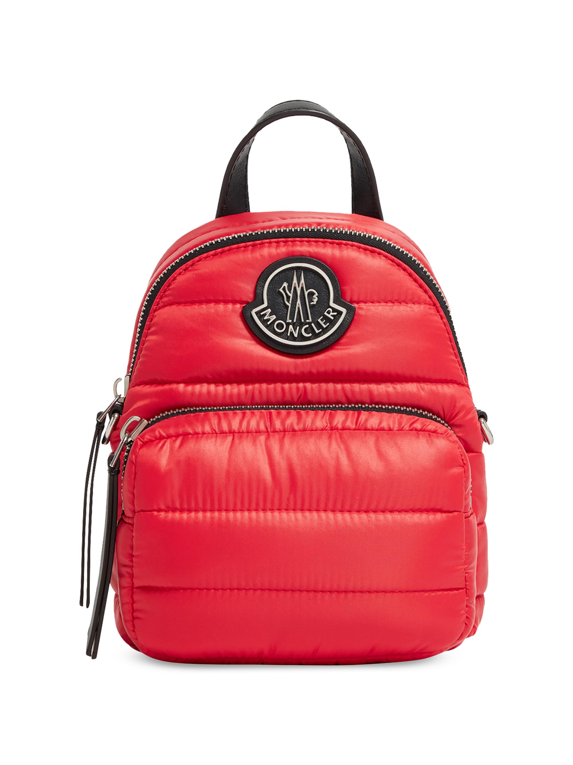 Moncler Women's Kilia  Nylon Crossbody Bag - Scarlet Red