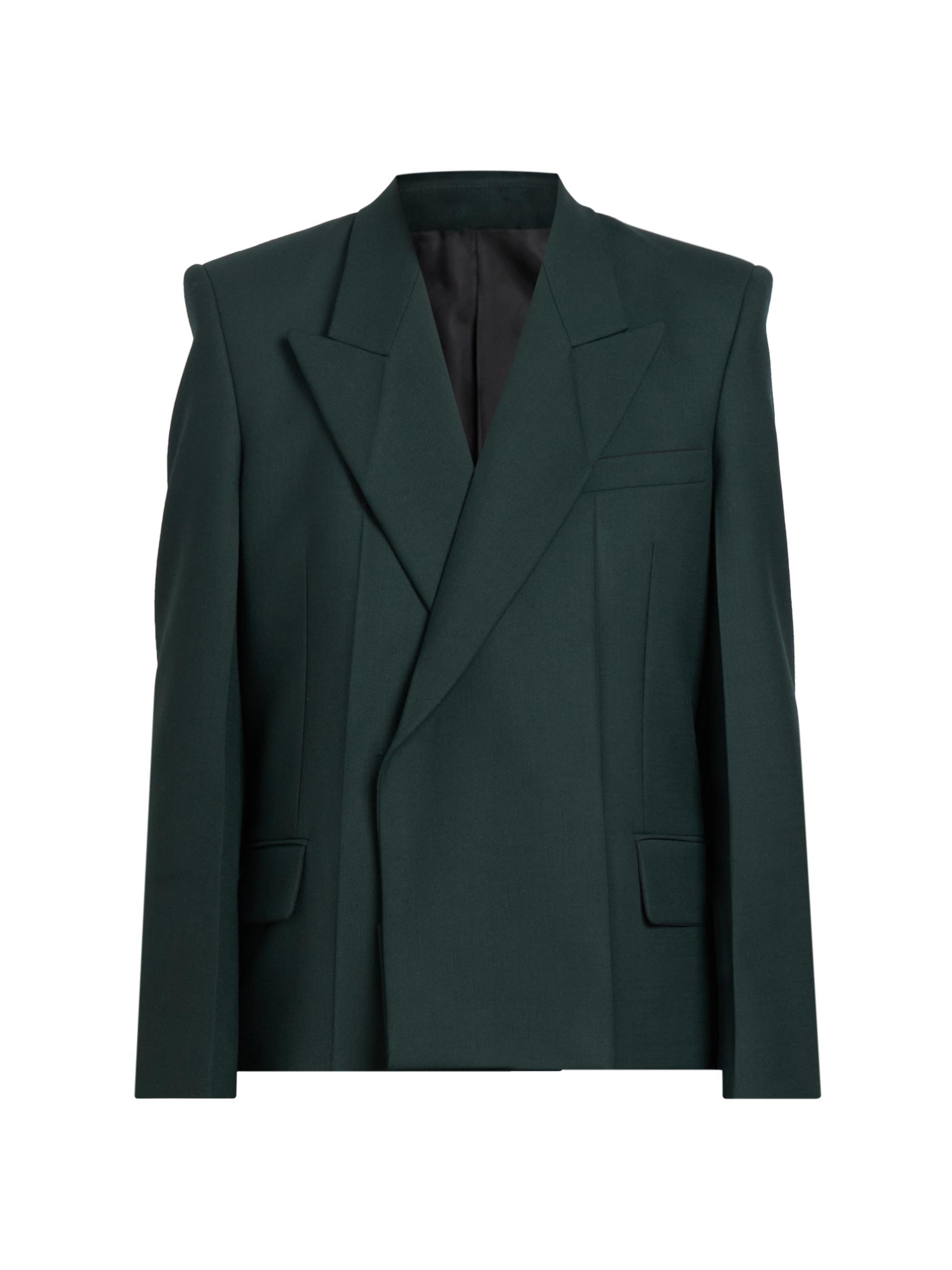 Victoria Beckham Pointed Shoulder Double-Breasted Blazer | Saks