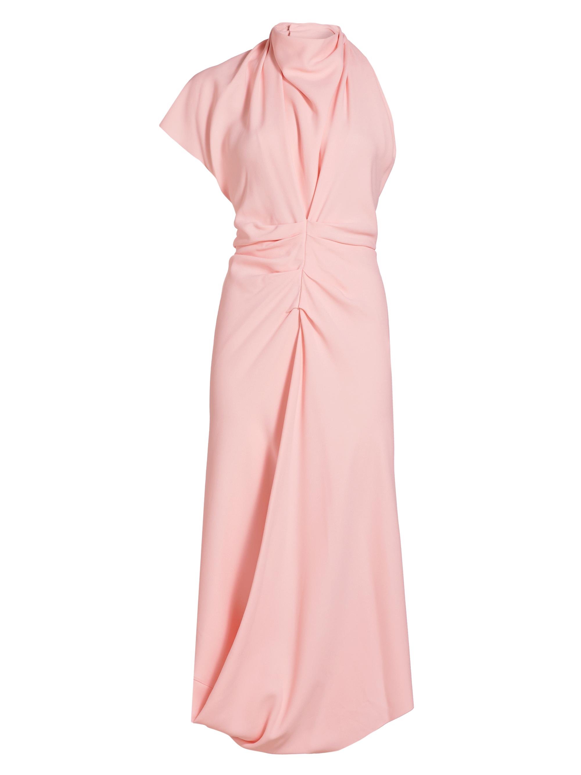 Victoria Beckham Women's Backless Scarf Midi-Dress - Candyfloss
