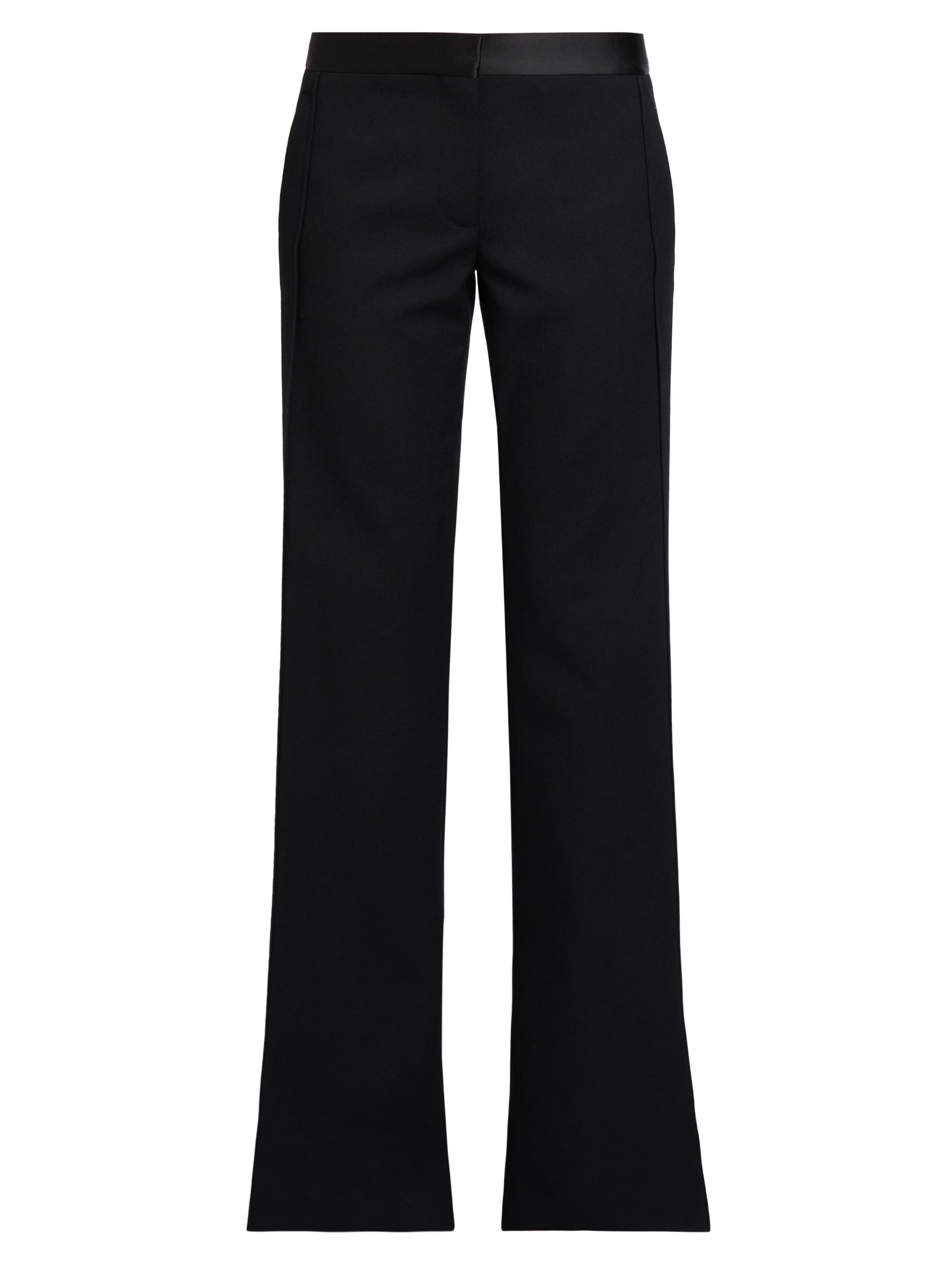 Saint Laurent Low-Rise Pants in Stretch Gabardine | Saks Fifth Avenue
