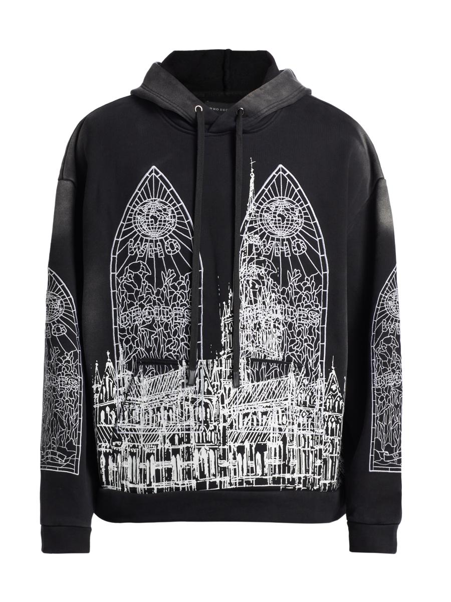 【Who Decides War】残りわずかBLUE CATHEDRAL スウェットシャツ Who decides war cathedral - Gem