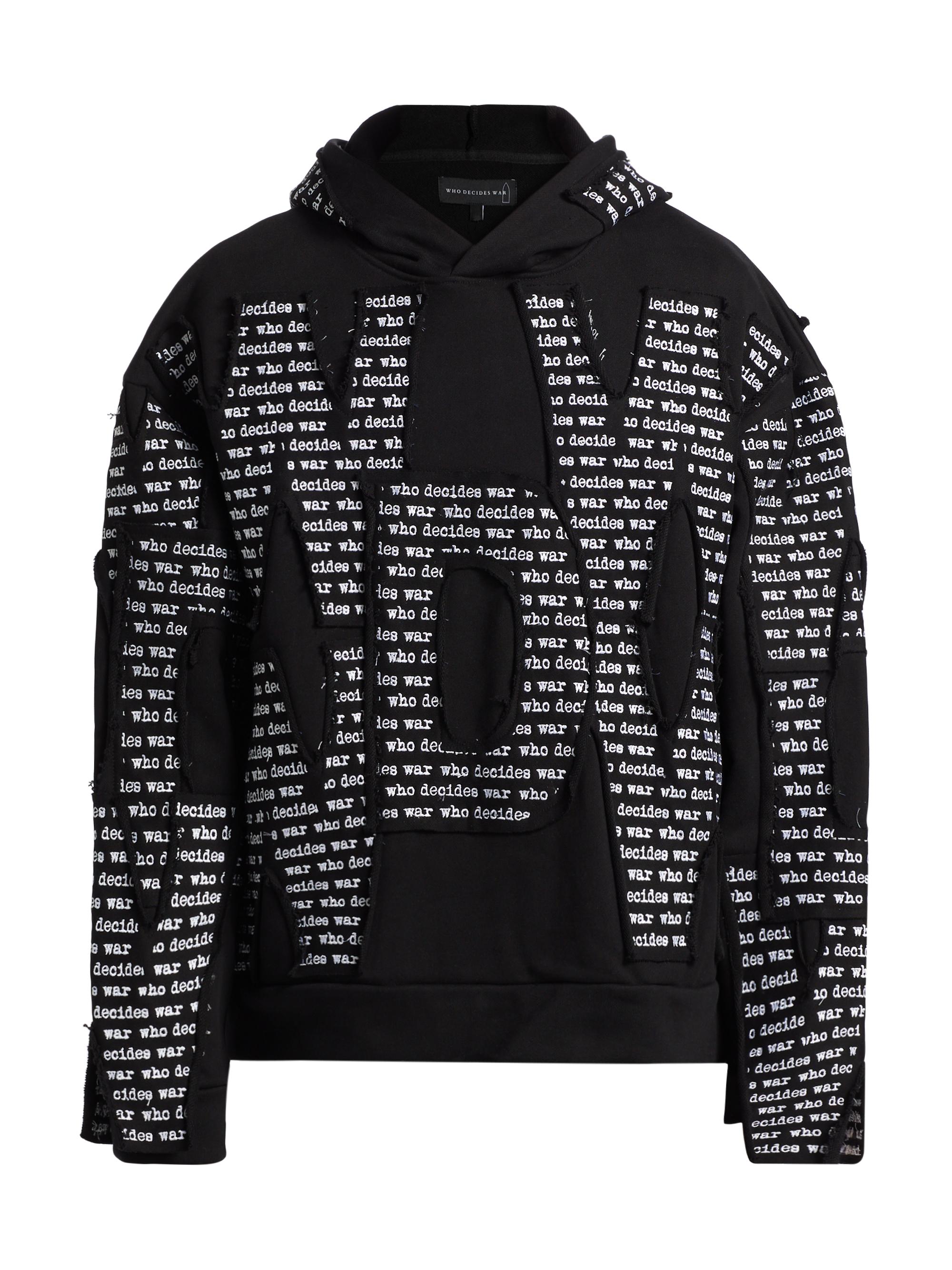 トップス WHO DECIDES WAR hoodie Who Decides War by MRDR BRVDO Black Sandy Lane Hoodie Who