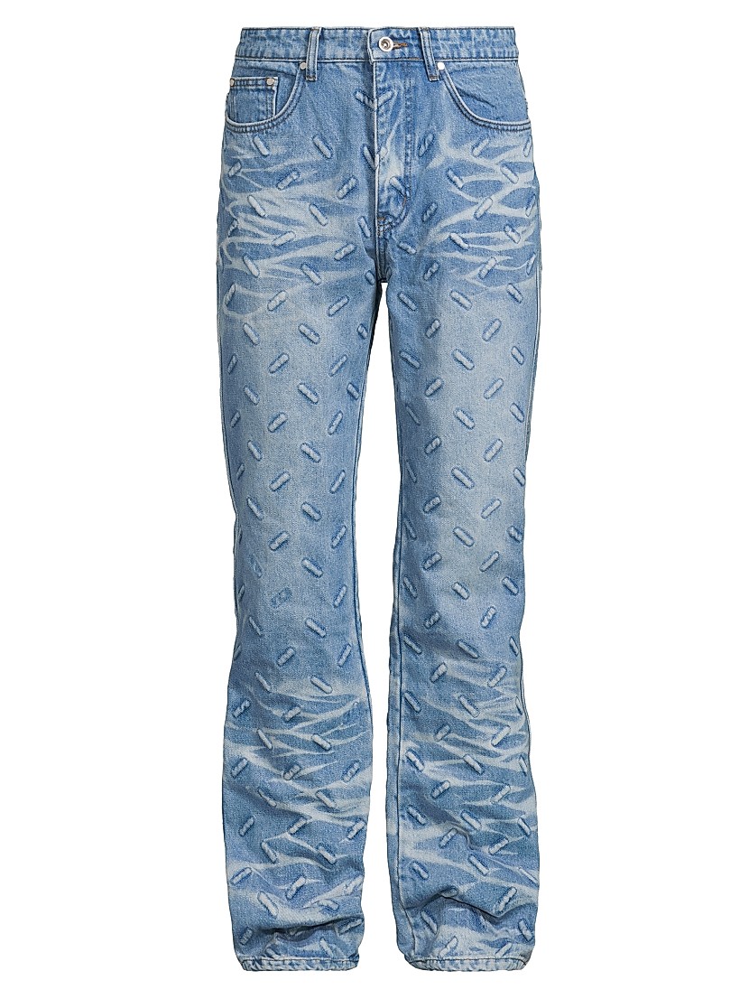 Shop Who Decides War Thread Plate Faded Jeans | Saks Fifth Shop Who Decides War Thread Plate Faded Jeans | Saks Fifth
