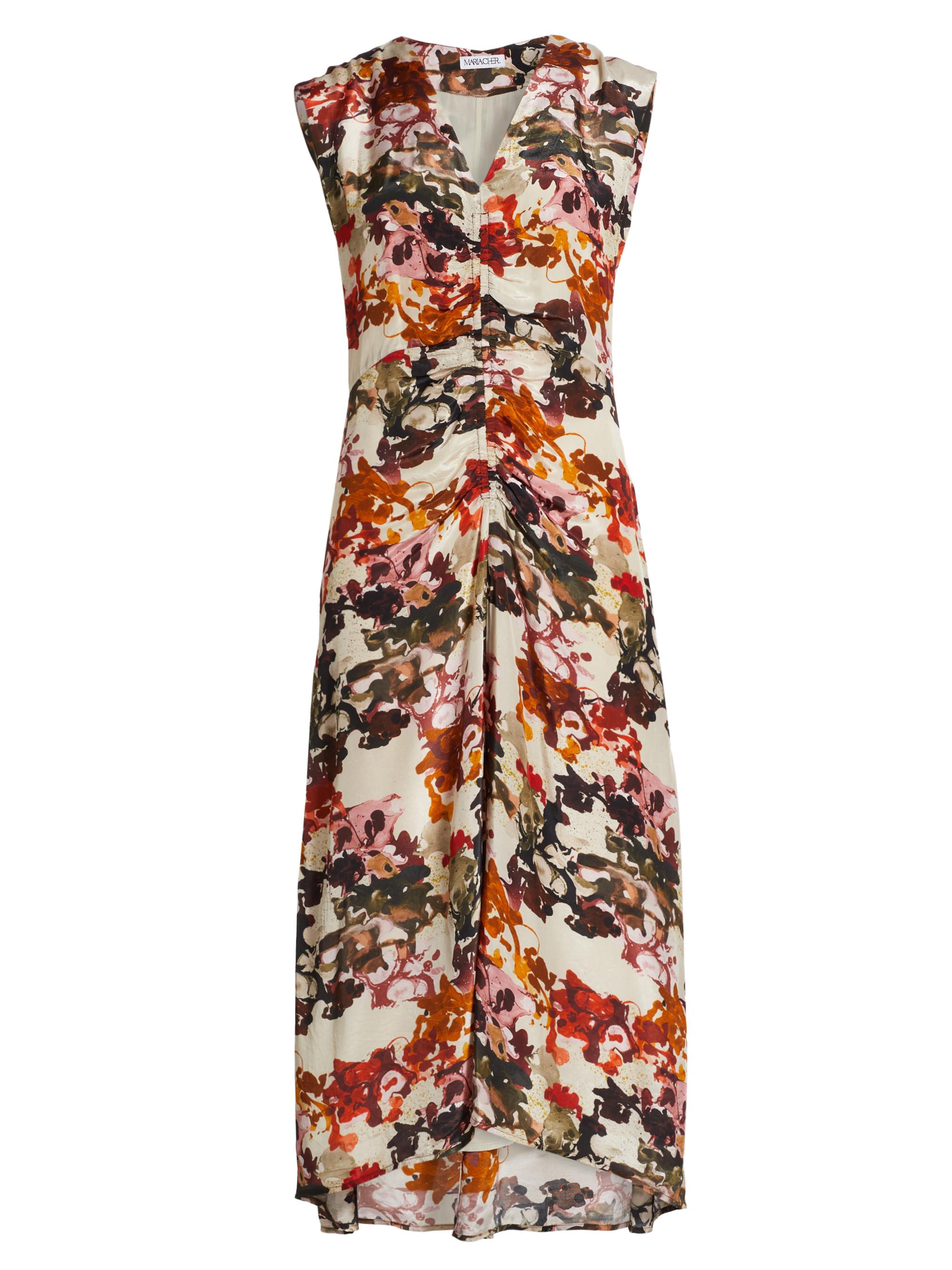 Maria Cher Women's Peña Tora Midi-Dress - Red