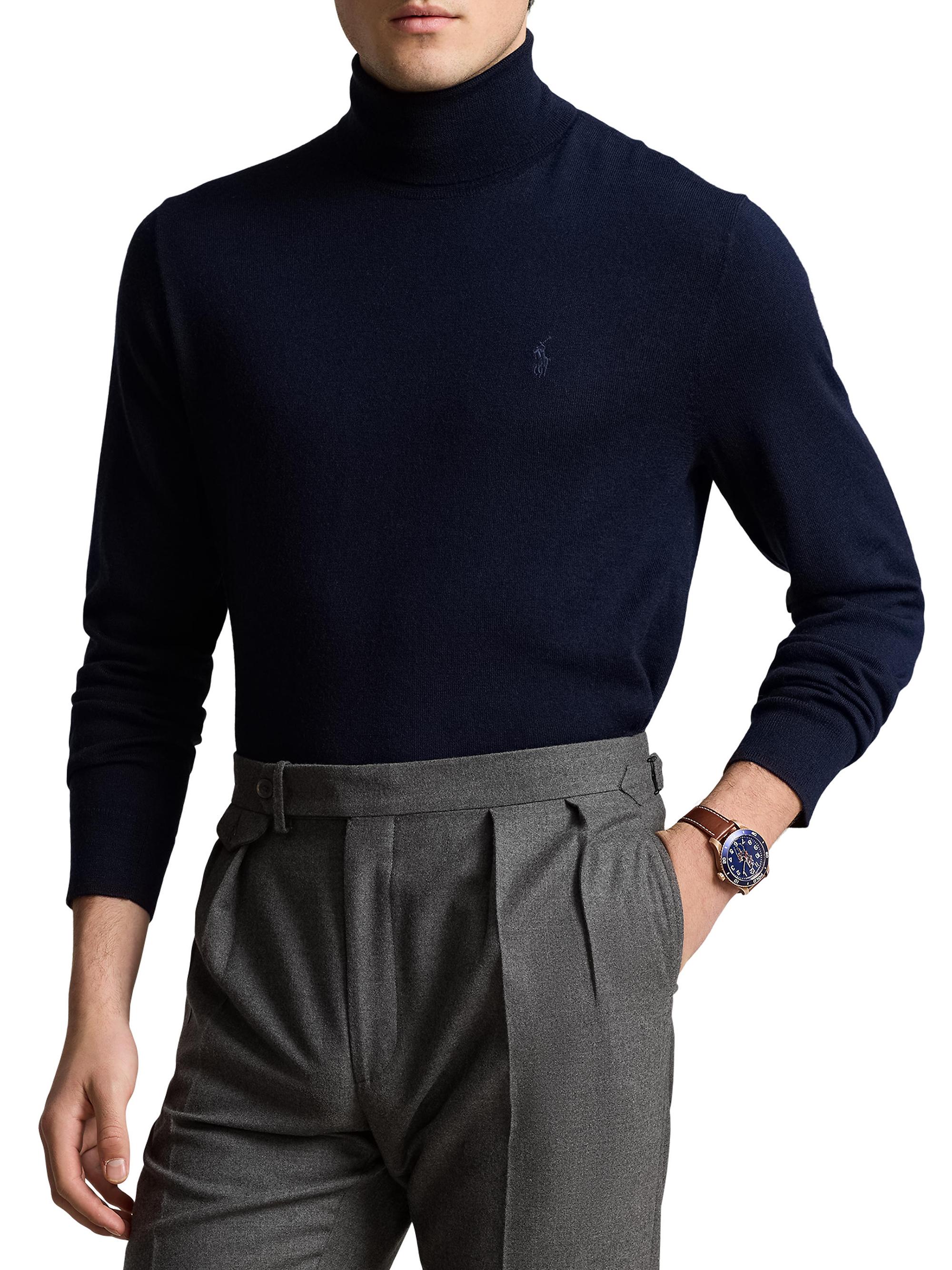 Polo Ralph Lauren Wool Turtleneck Sweater | Saks Fifth Avenue