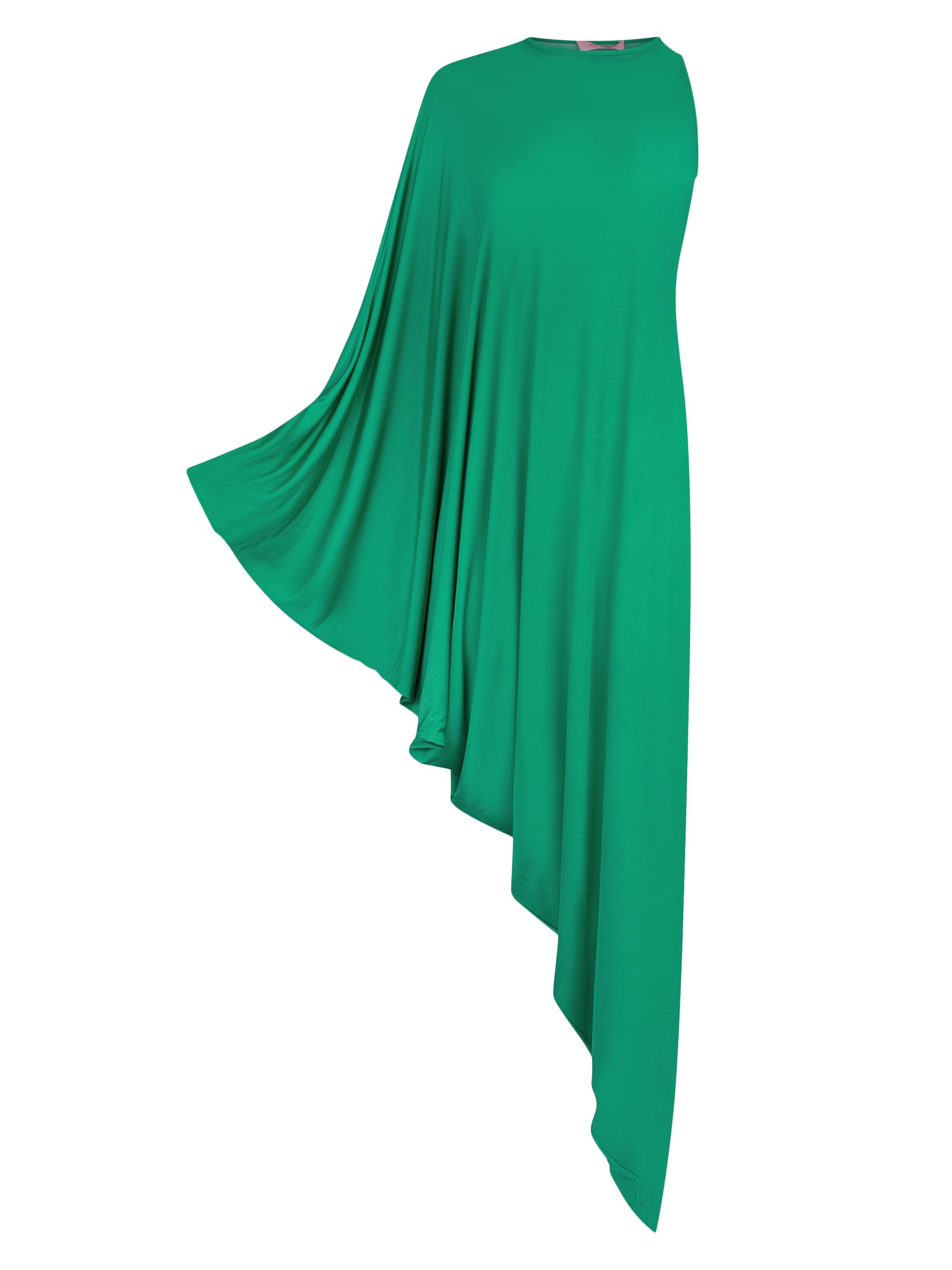 Silvia Tcherassi Women's Golda One-Shoulder Maxi-Dress - Green