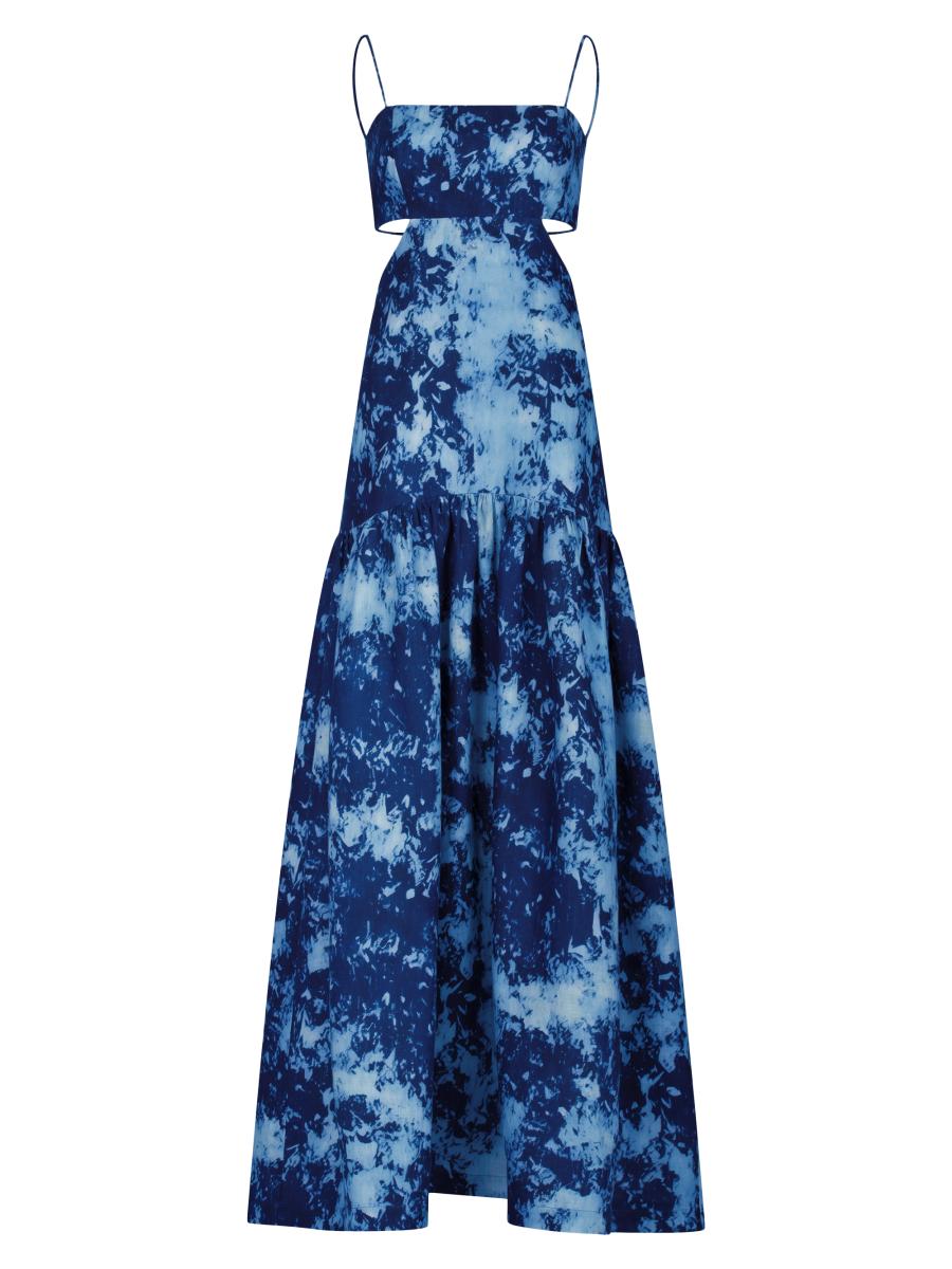 Saks Fifth Avenue
 Linen Maxi Slip Dress