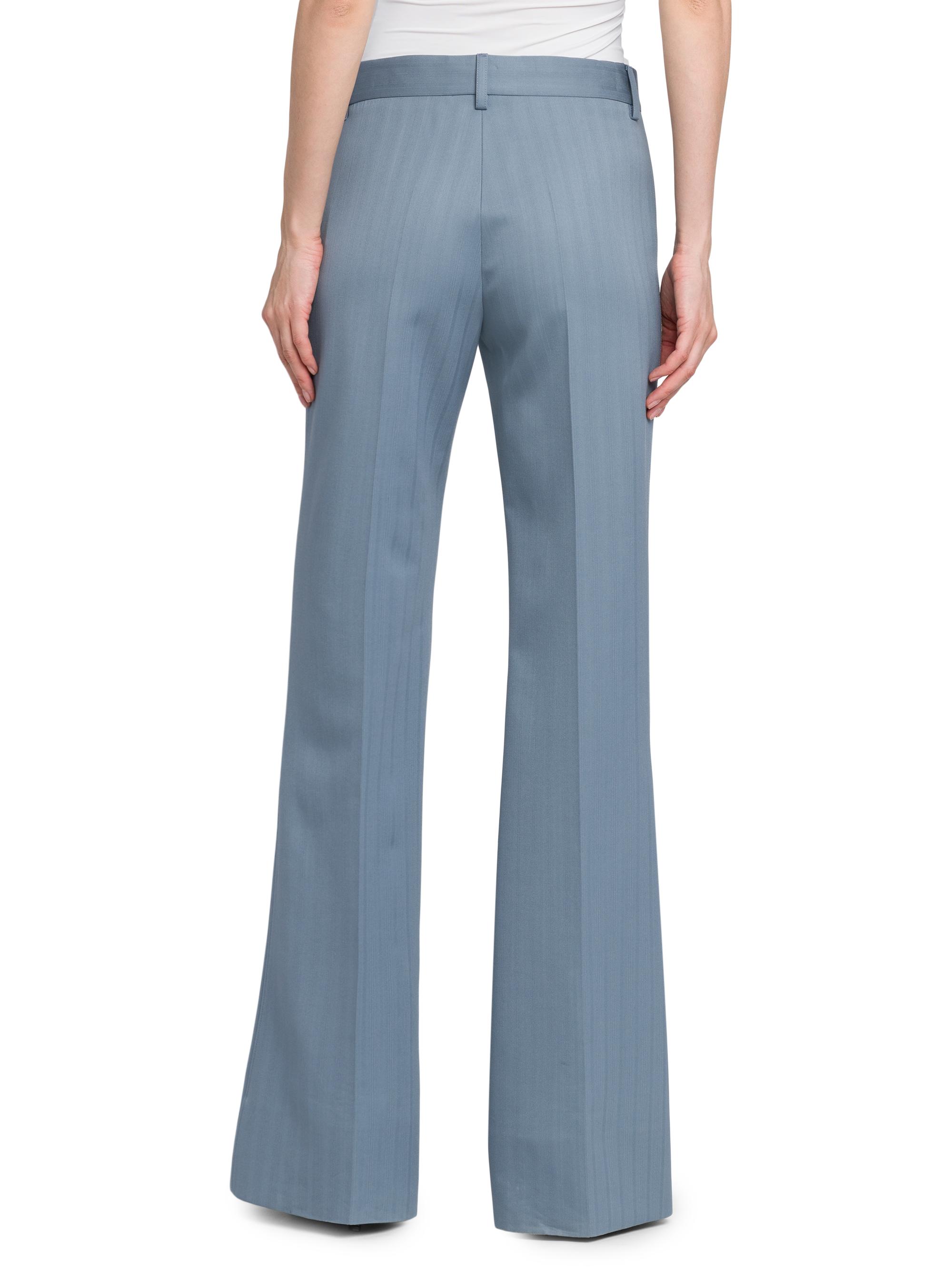 Stella McCartney Striped Wool Flared Trousers | Saks Fifth Avenue