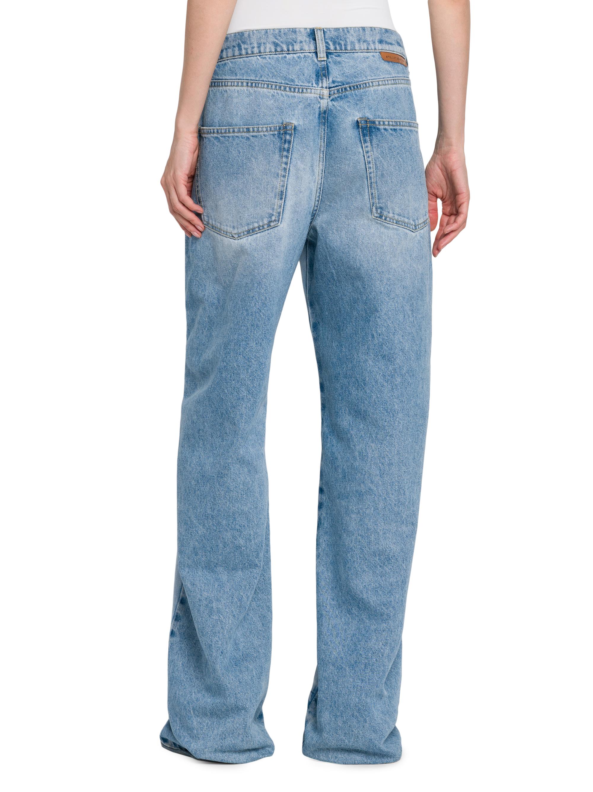 Stella McCartney Mixed Denim Jeans | Saks Fifth Avenue