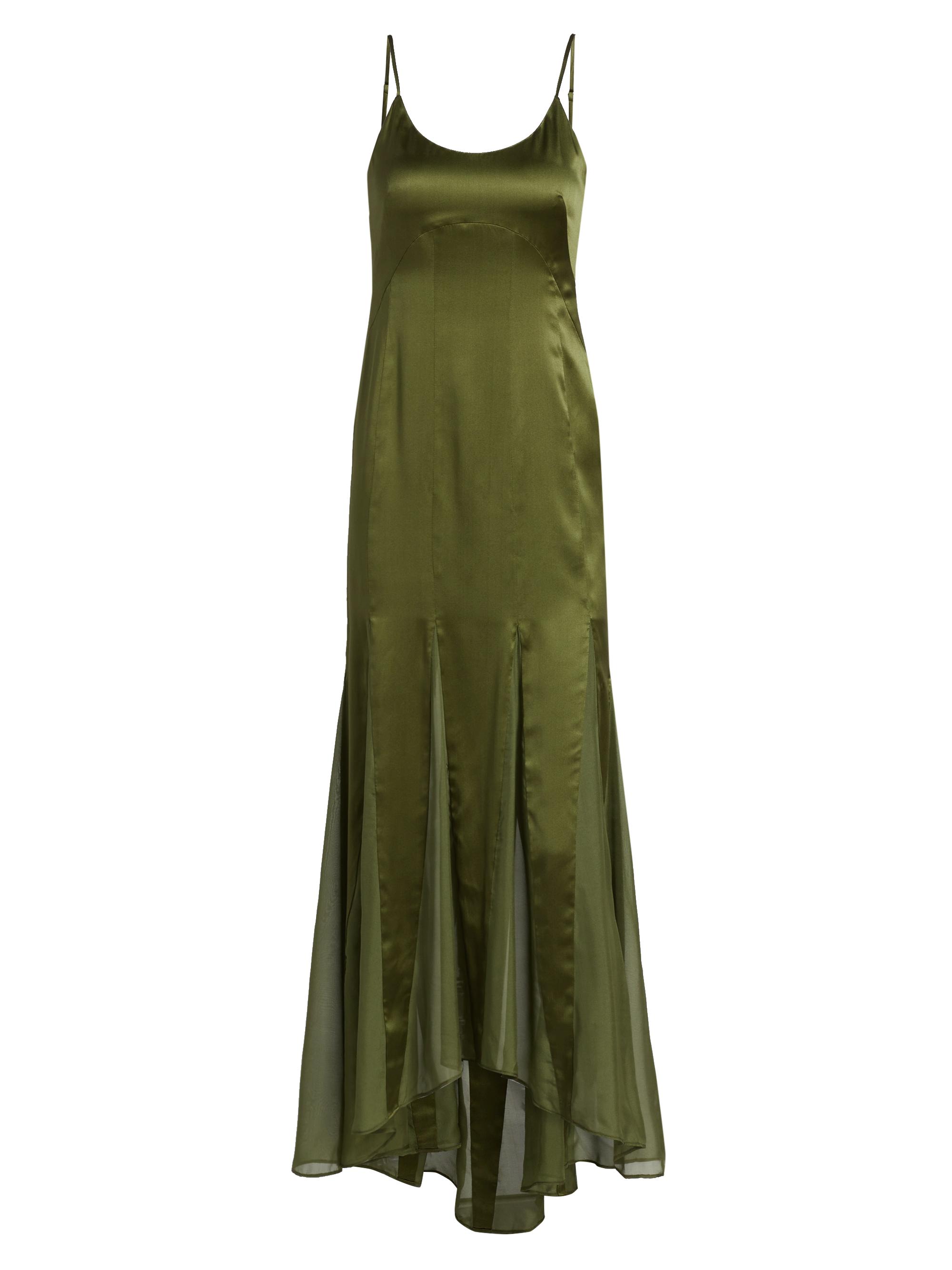 Azeeza Kaida Charmeuse & Chiffon Dress | Saks Fifth Avenue