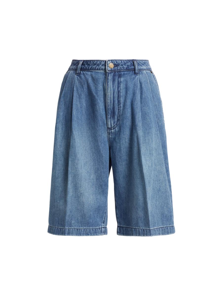 ショートパンツ Michael By Michael Kors Denim Shorts Michael Kors Shorts Women Denim Blue – Rafaelos