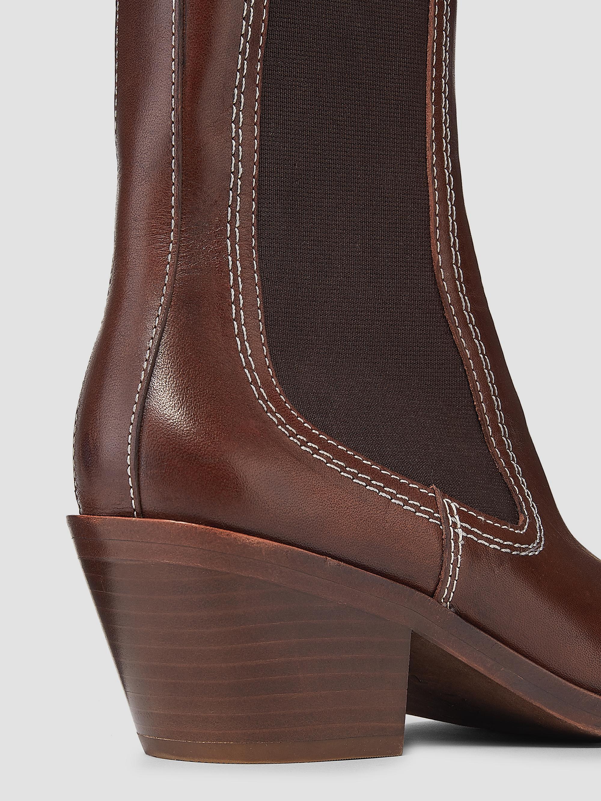 Loeffler Randall Nat 60MM Western Ankle Boots | Saks Fifth Avenue