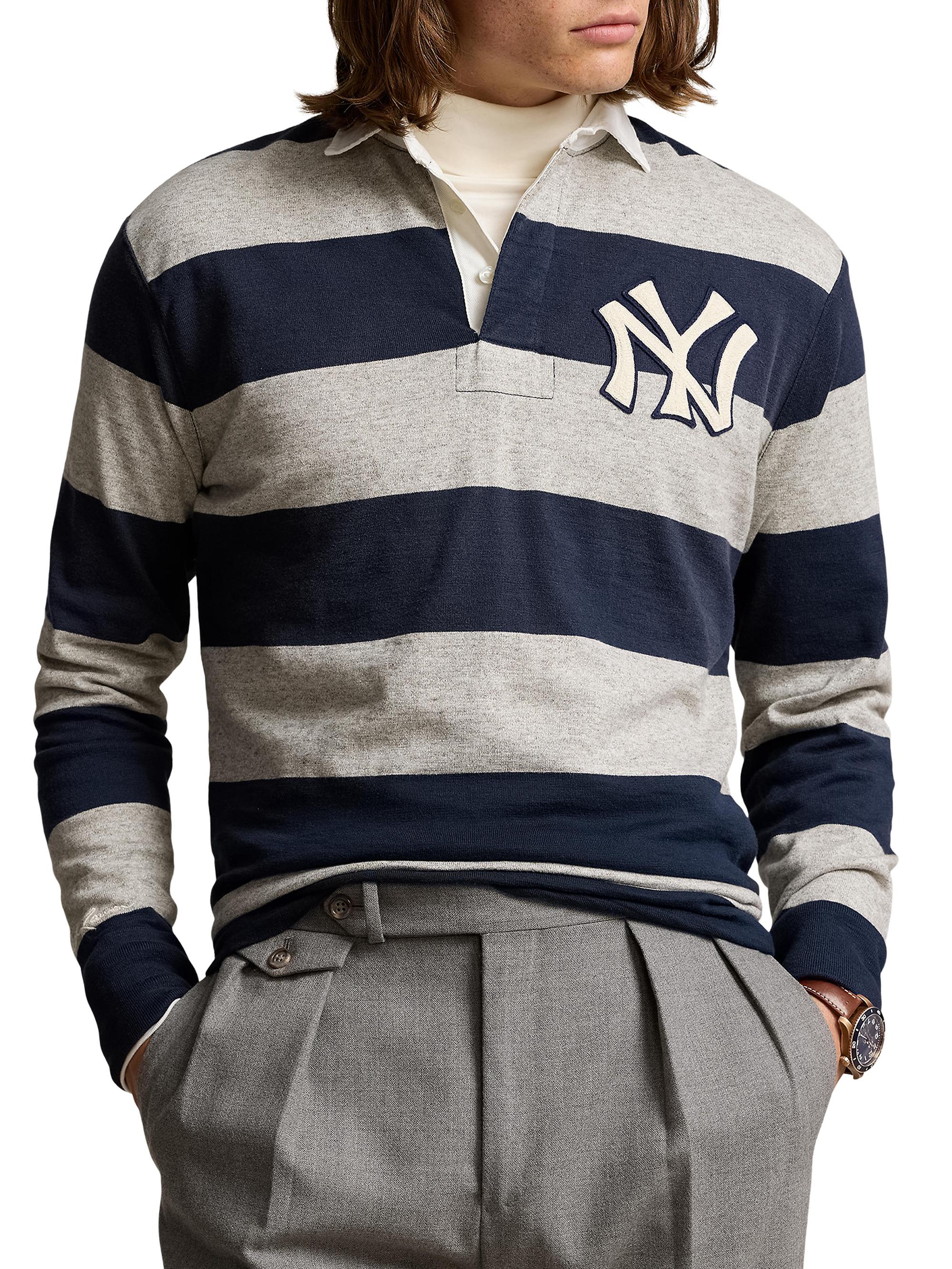 Polo Ralph Lauren Striped Cotton Rugby Shirt | Saks Fifth Avenue