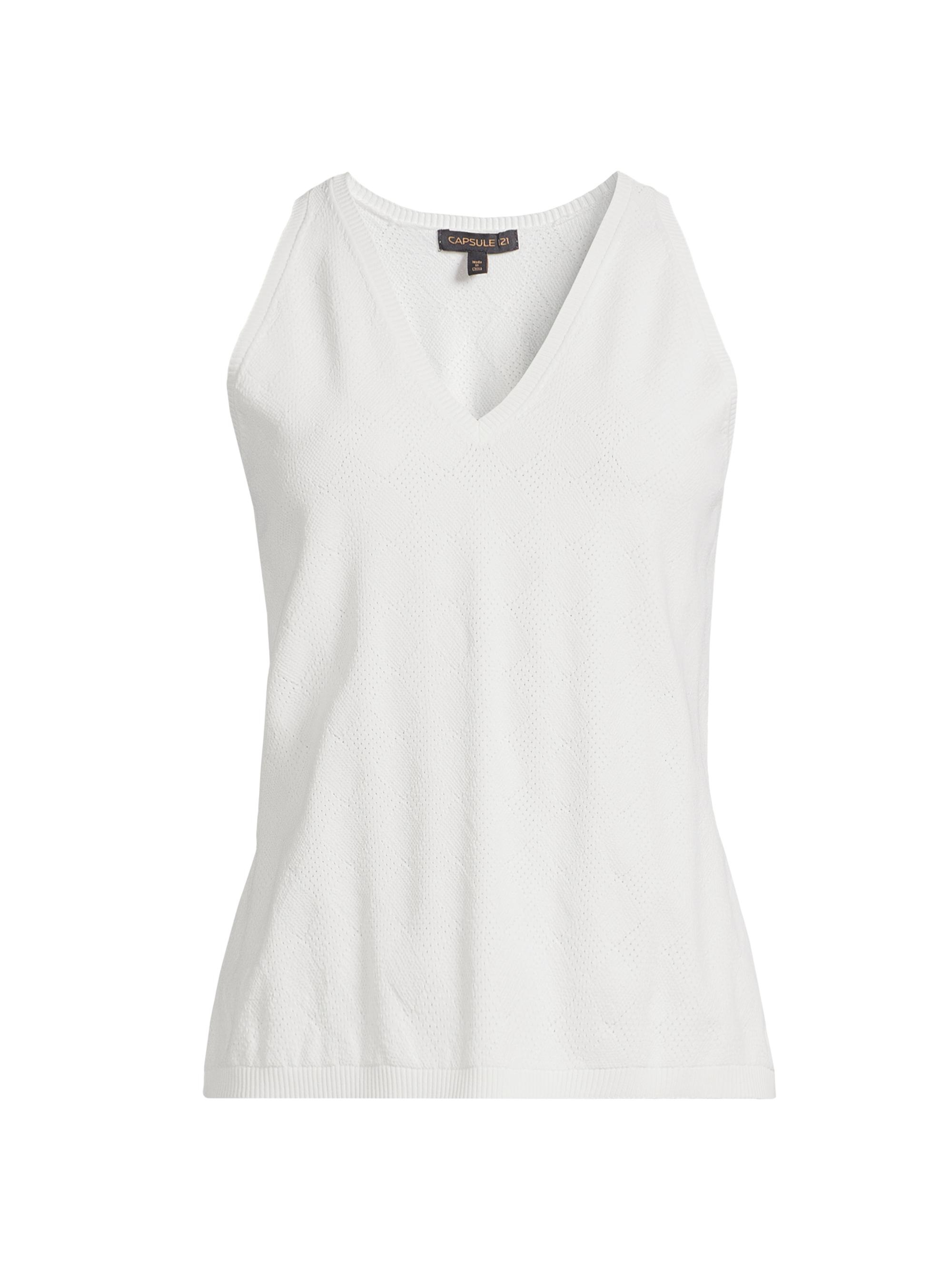 Capsule 121 Women's Galaxies The Princeton Sweater - Chalk