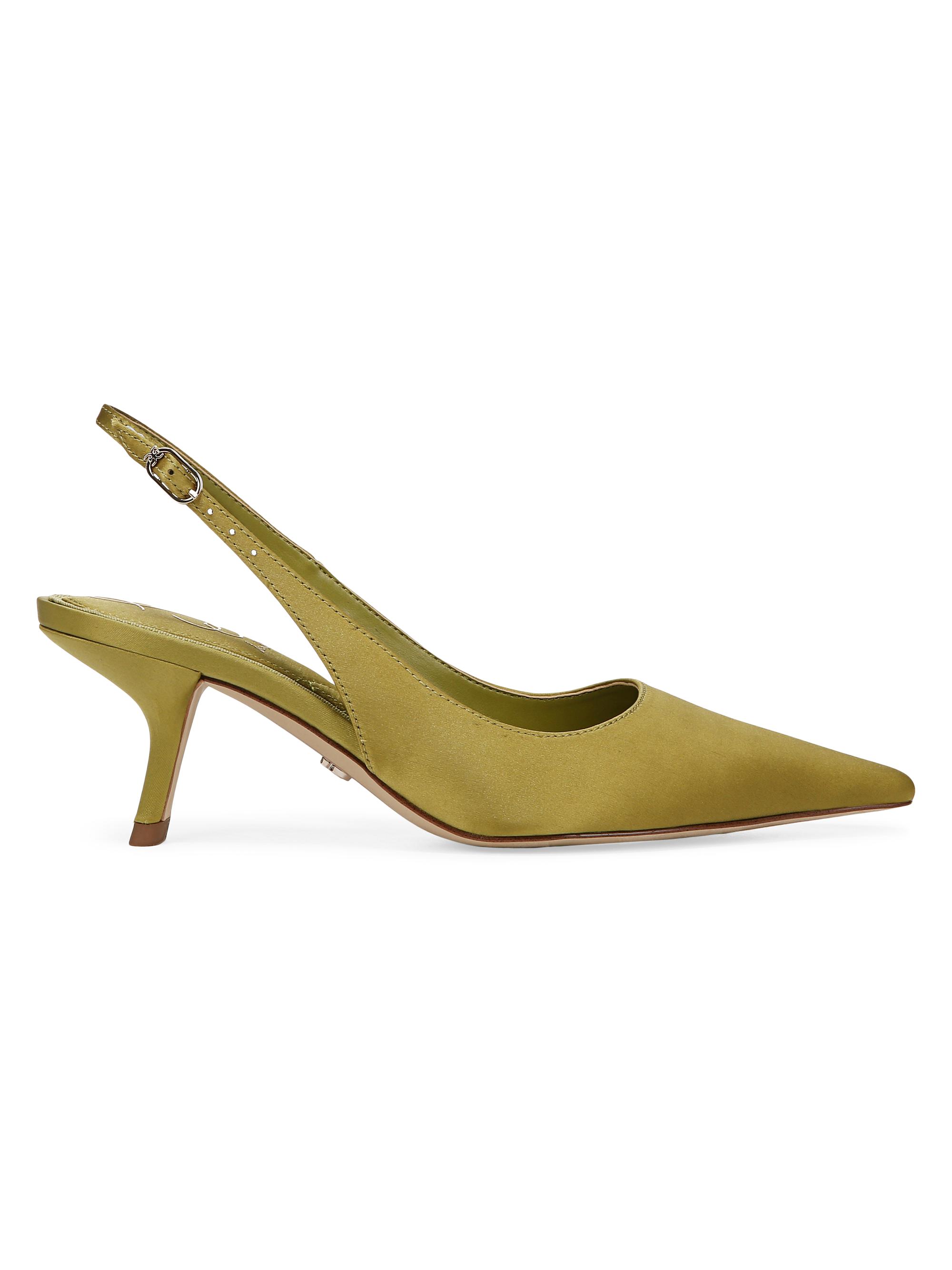 Sam Edelman Women's Bianka 60MM Slingback Pumps - Greentini