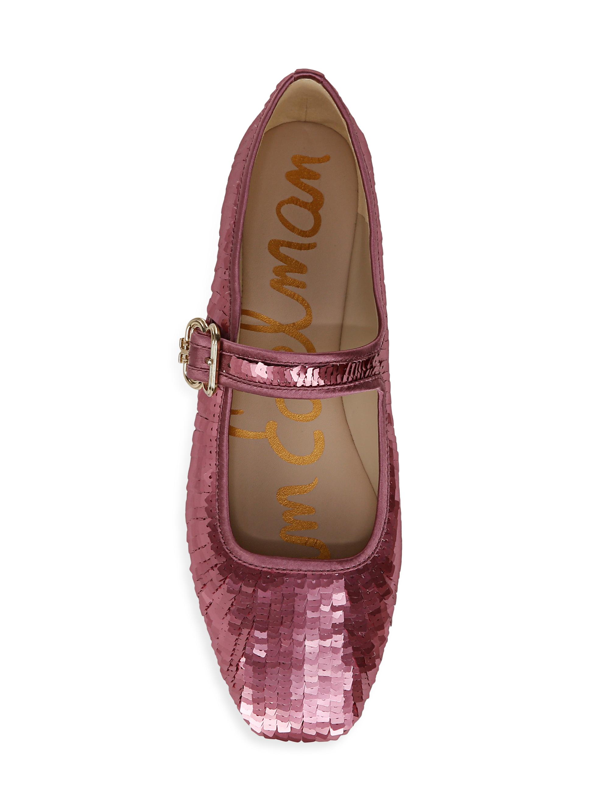 Sam Edelman | Elderberry | Women's Michaela Glamour Mary Jane Fla