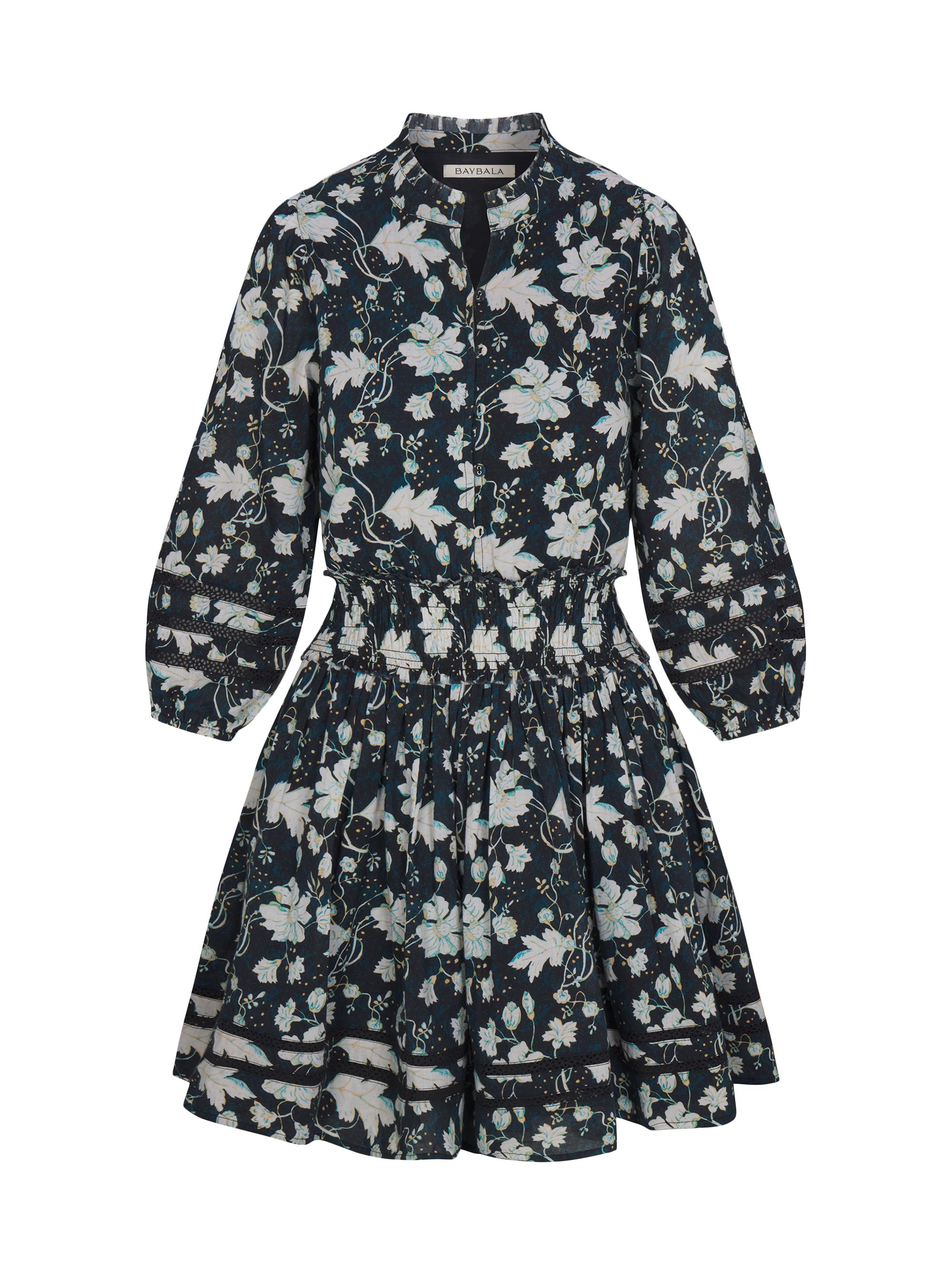 Baybala Women's Gracie Floral Minidress - White Alyssum