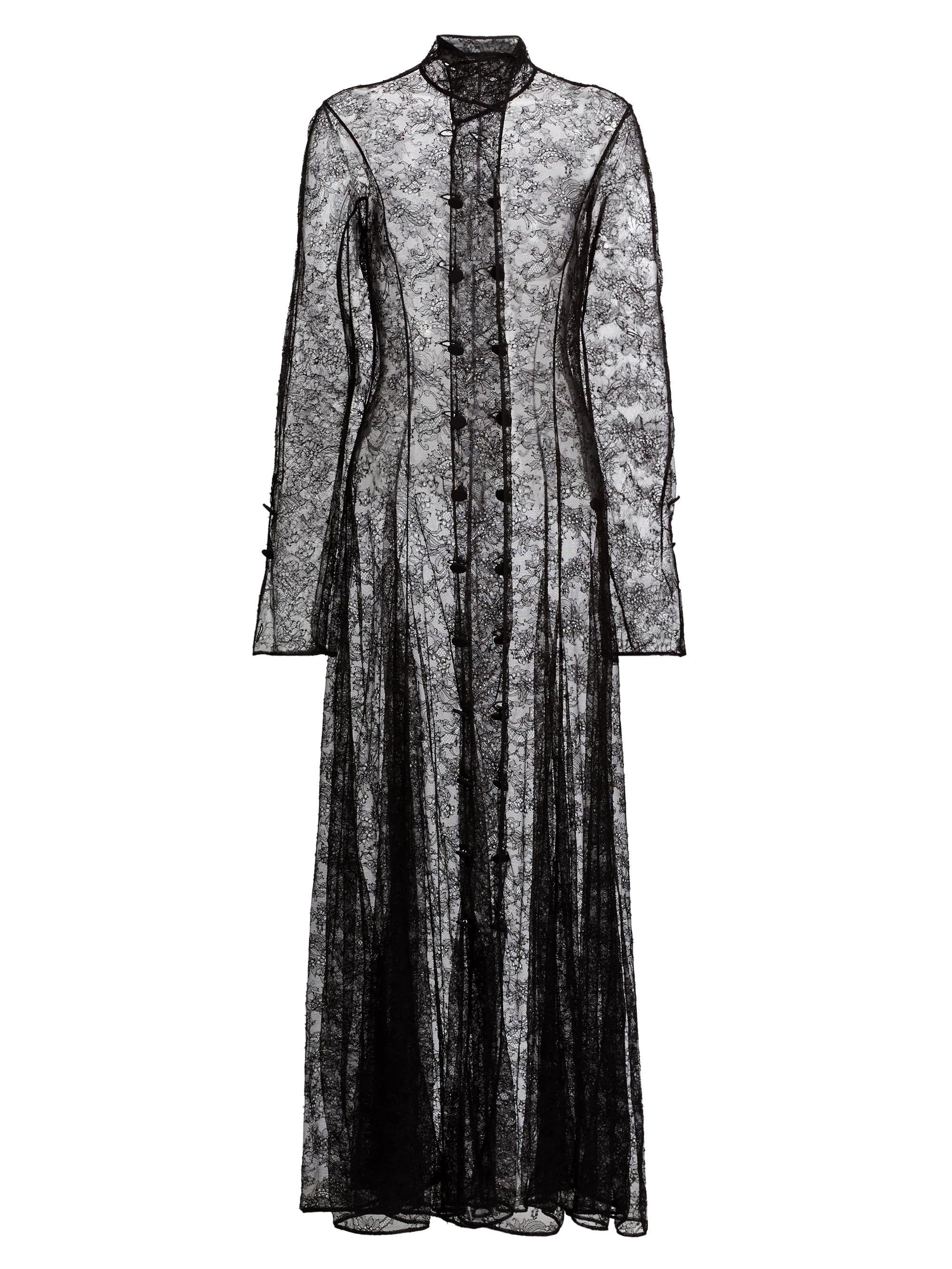 Altuzarra Women's Sabine Floral Lace Maxi Dress - Black