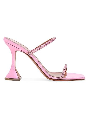 Women's Amina Muaddi Designer Shoes | Saks Fifth Avenue Women's Amina Muaddi Designer Shoes | Saks Fifth Avenue