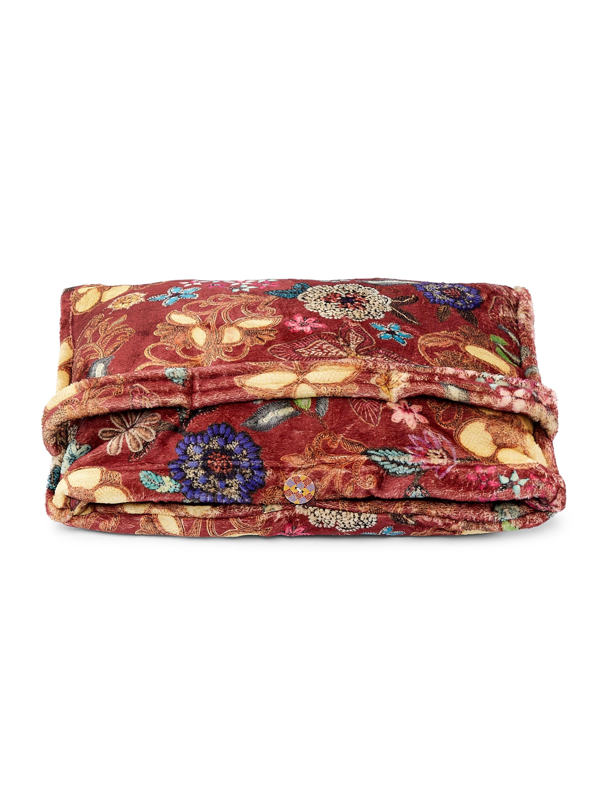 Johnny Was Grand Canal Printed Reversible Travel Blanket - Grand Canel Scarf Print