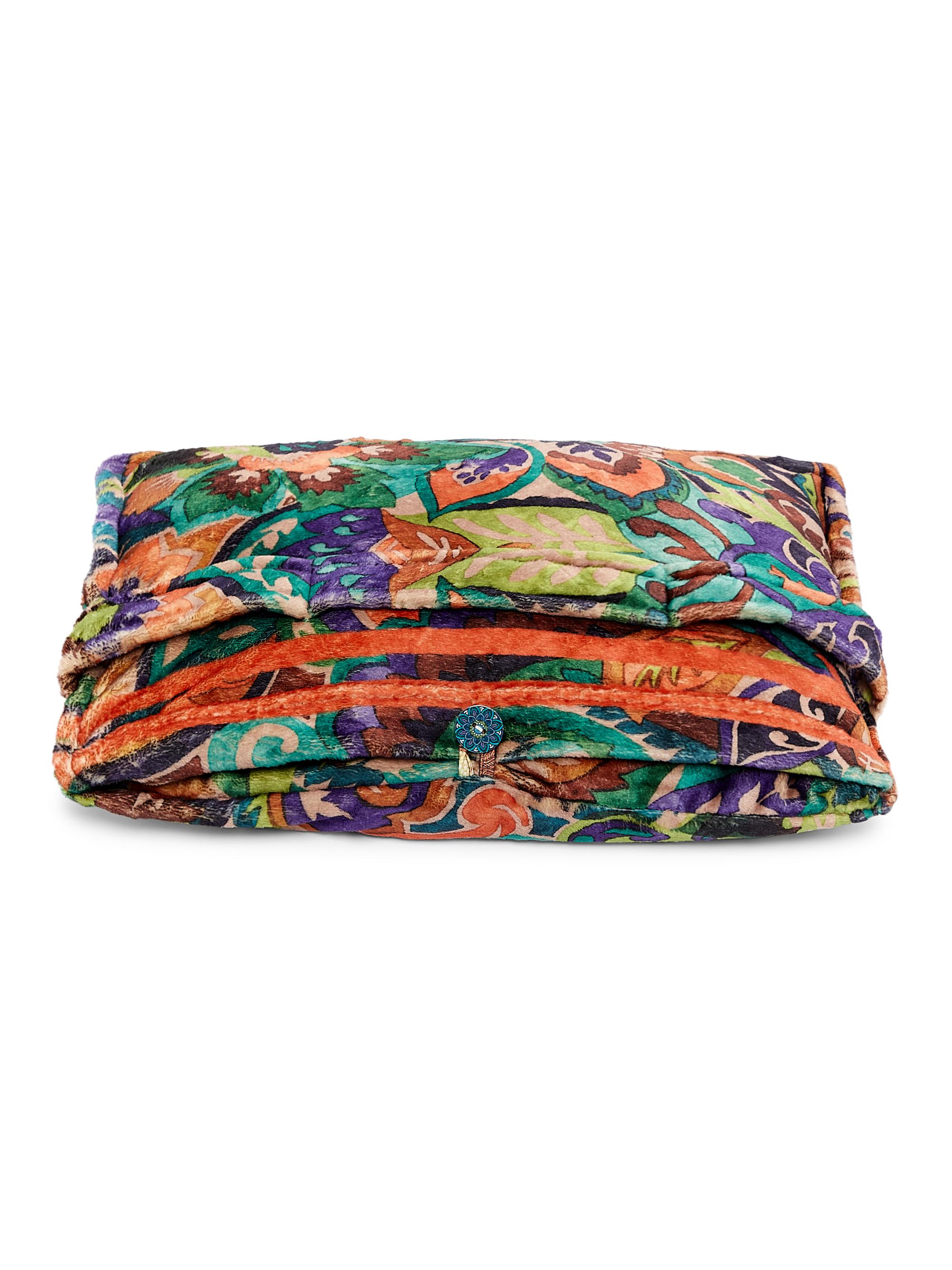 Johnny Was Galliani Printed Reversible Travel Blanket - Galliani Paisley