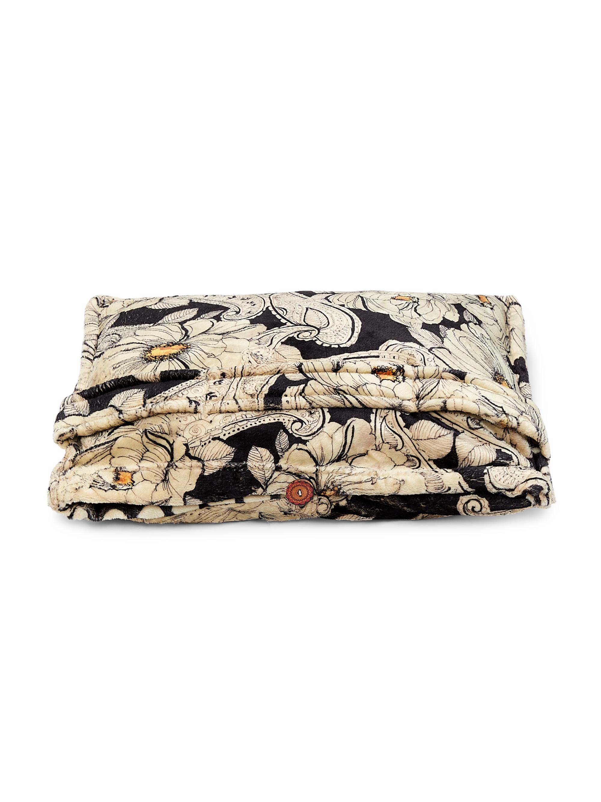 Johnny Was Daisy Duchesse Printed Reversible Travel Blanket - Daisy Duchesse Scarf Print