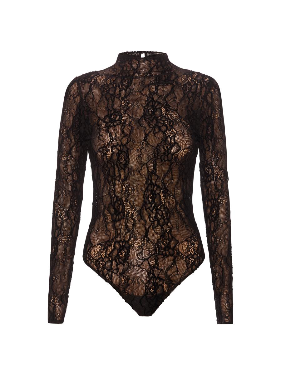【WONDER WONDER】Pintuck Lace String Vacation-Look N/S OP Ultra Texture Swimsuit | Wolford United States