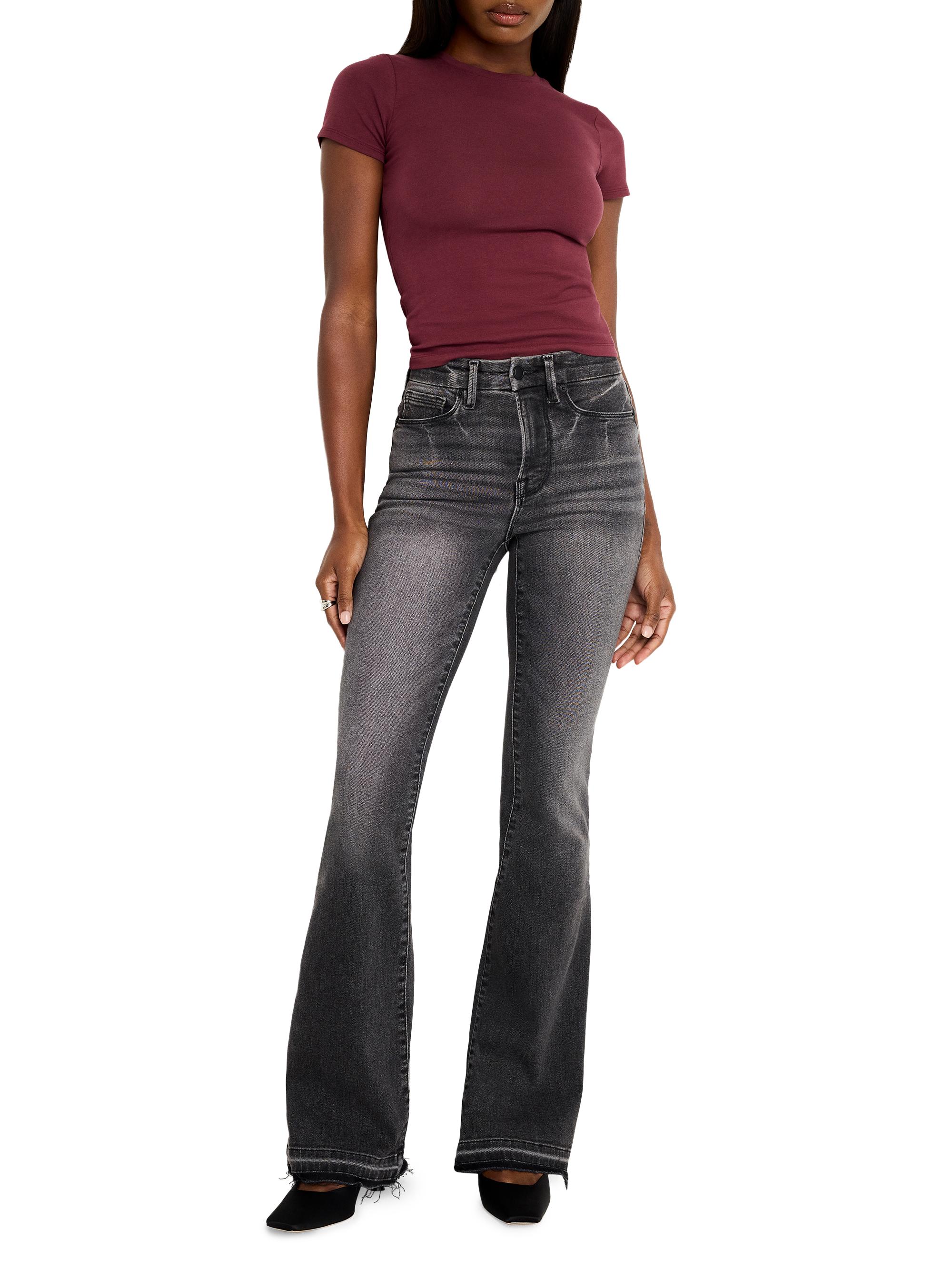 Good Flare Released Hem Jeans