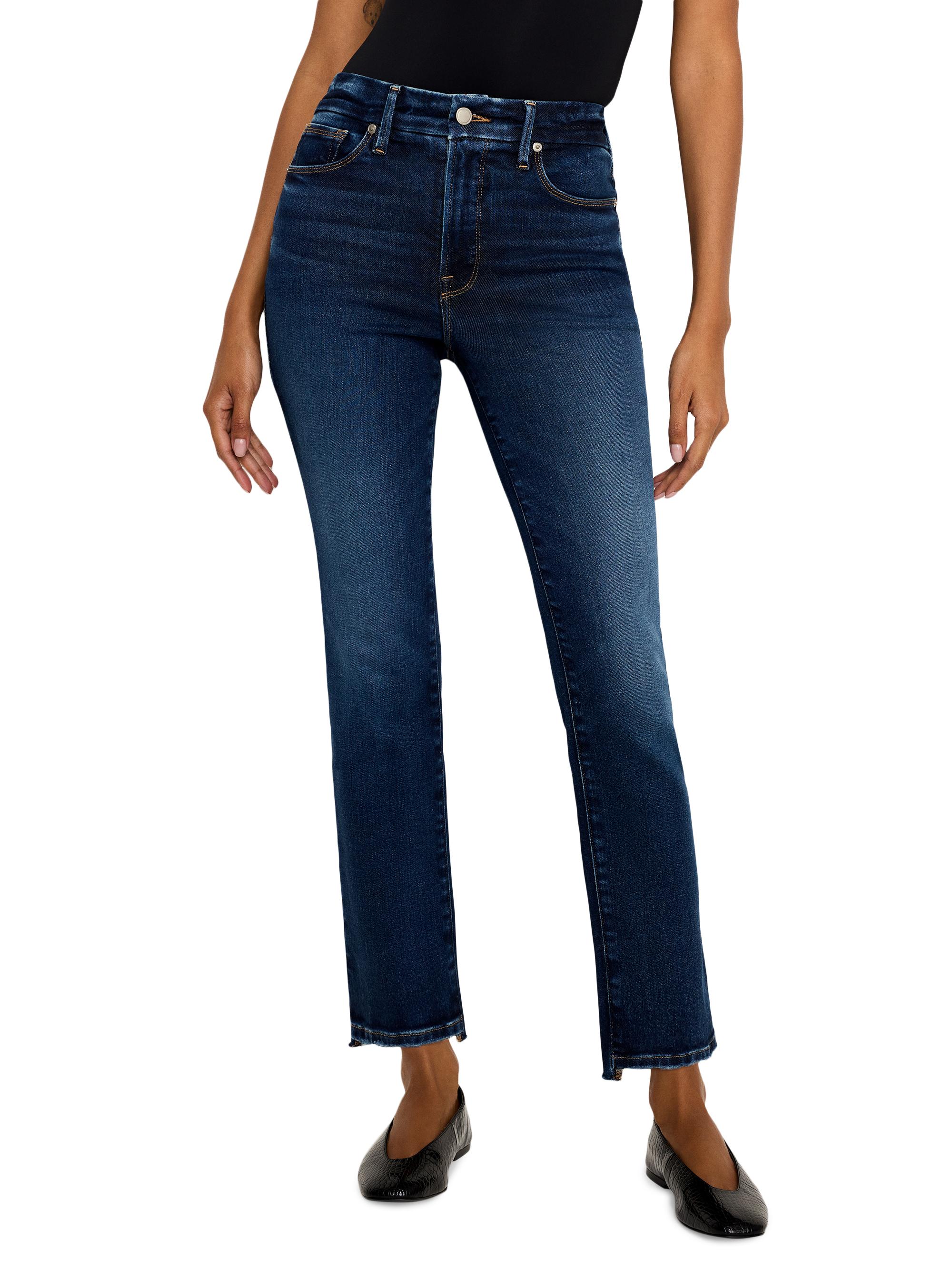 Good American Soft Tech Good Classic High-Rise Skinny Jeans