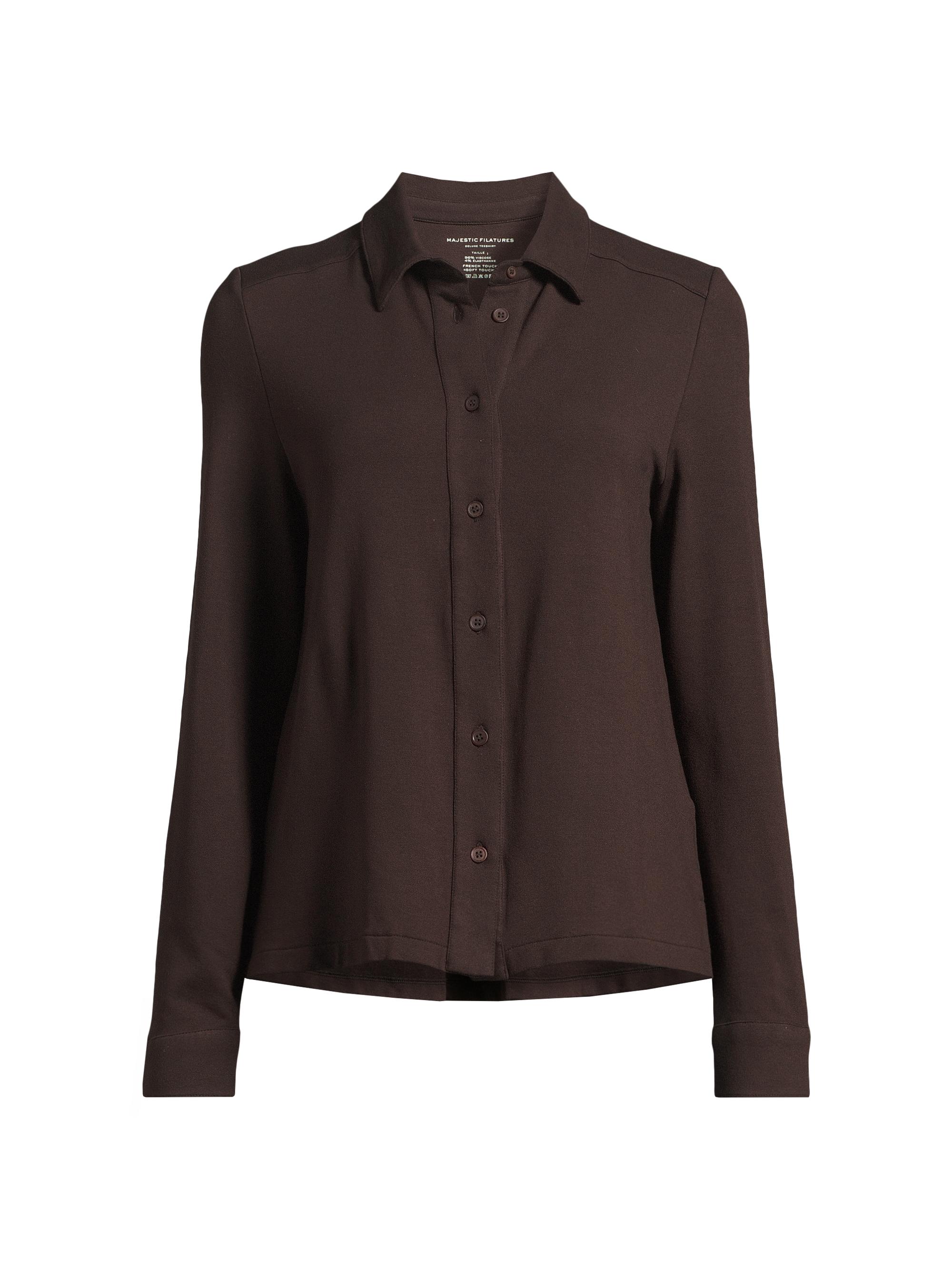 Derek Lam 10 Crosby Raissa Lace Button-Up Shirt | Saks Fifth Avenue