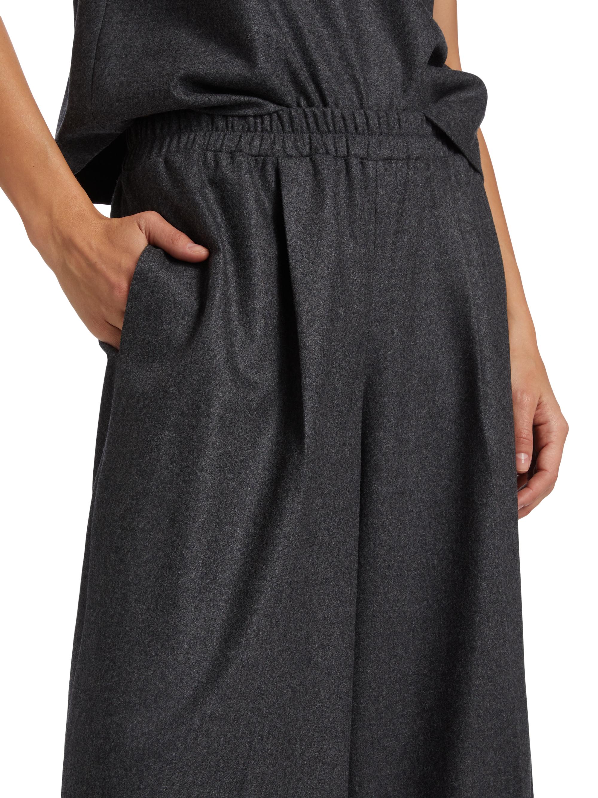 パンツ 2024ssevam eva * linen wool all-in-one* パンツ 2024ssevam eva * linen wool all-in-one* TWP Eva Wool-Blend