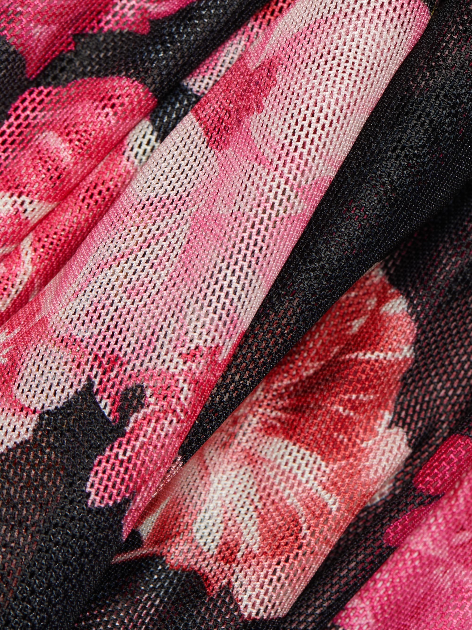 Generation Love Gigi Floral-Mesh Scoopneck Bodysuit | Saks