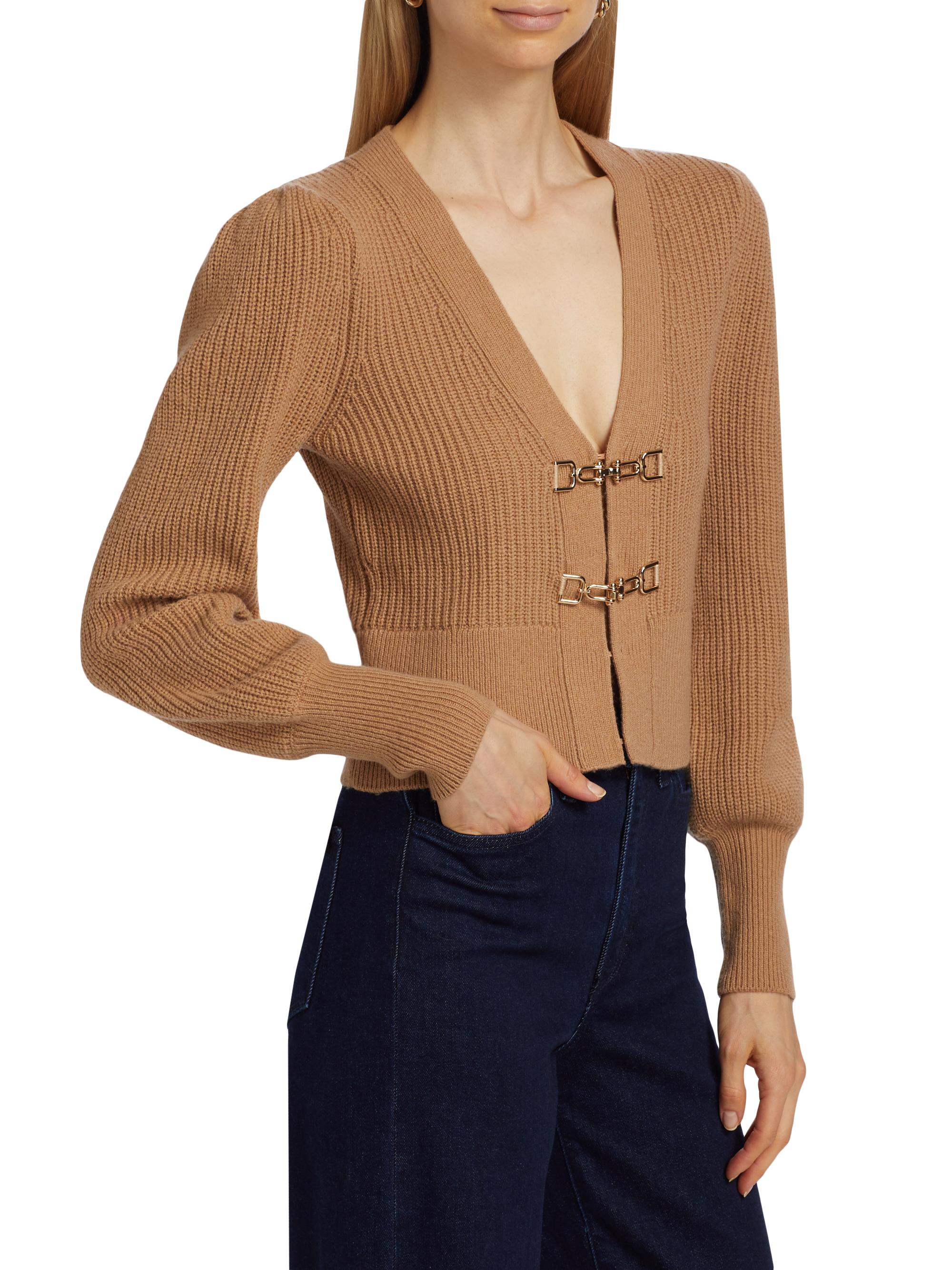 Generation Love Monse Saddle Buckle Cardigan | Saks Fifth Avenue